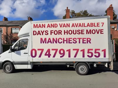 Adam and sons house removal Facebook ad: Man with van/ house move