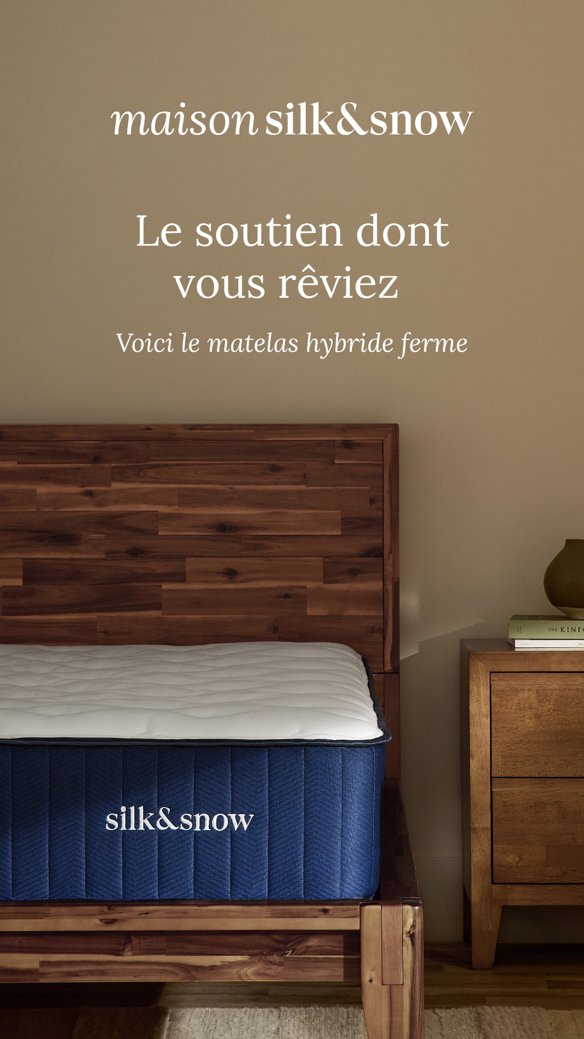 Maison Silk & Snow Facebook ad