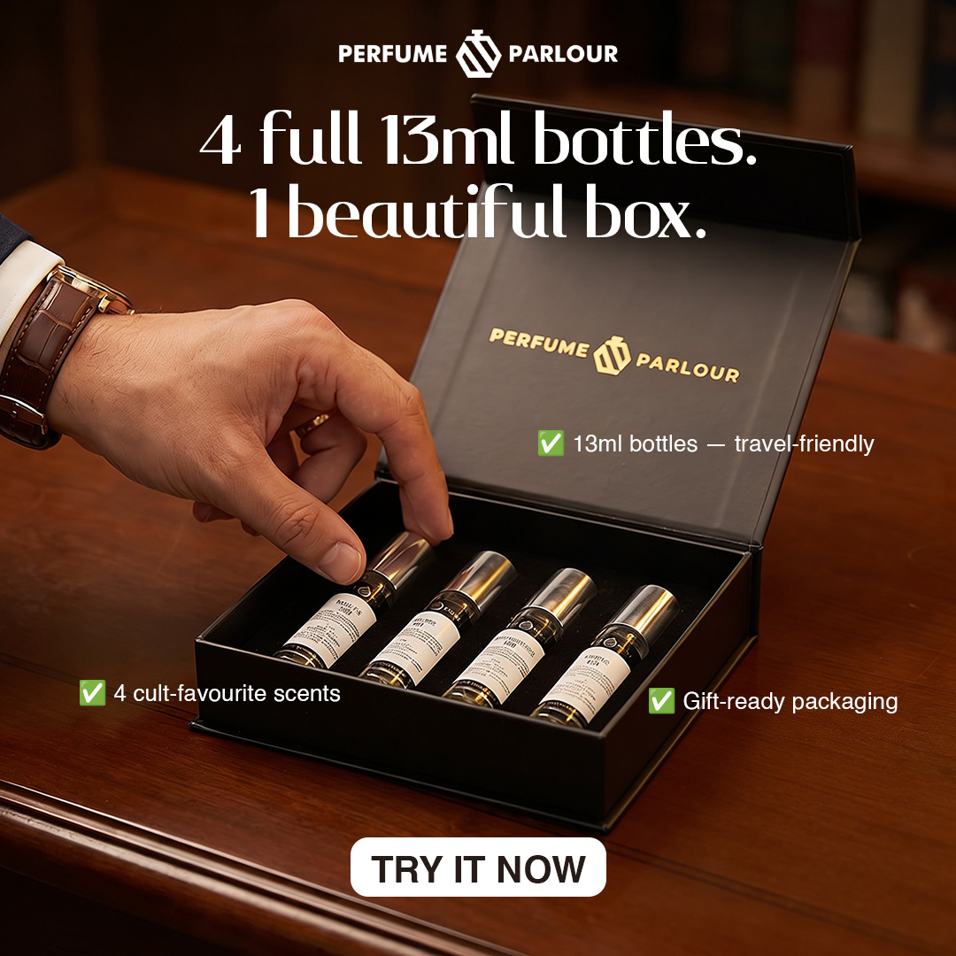 Perfume Parlour Facebook ad