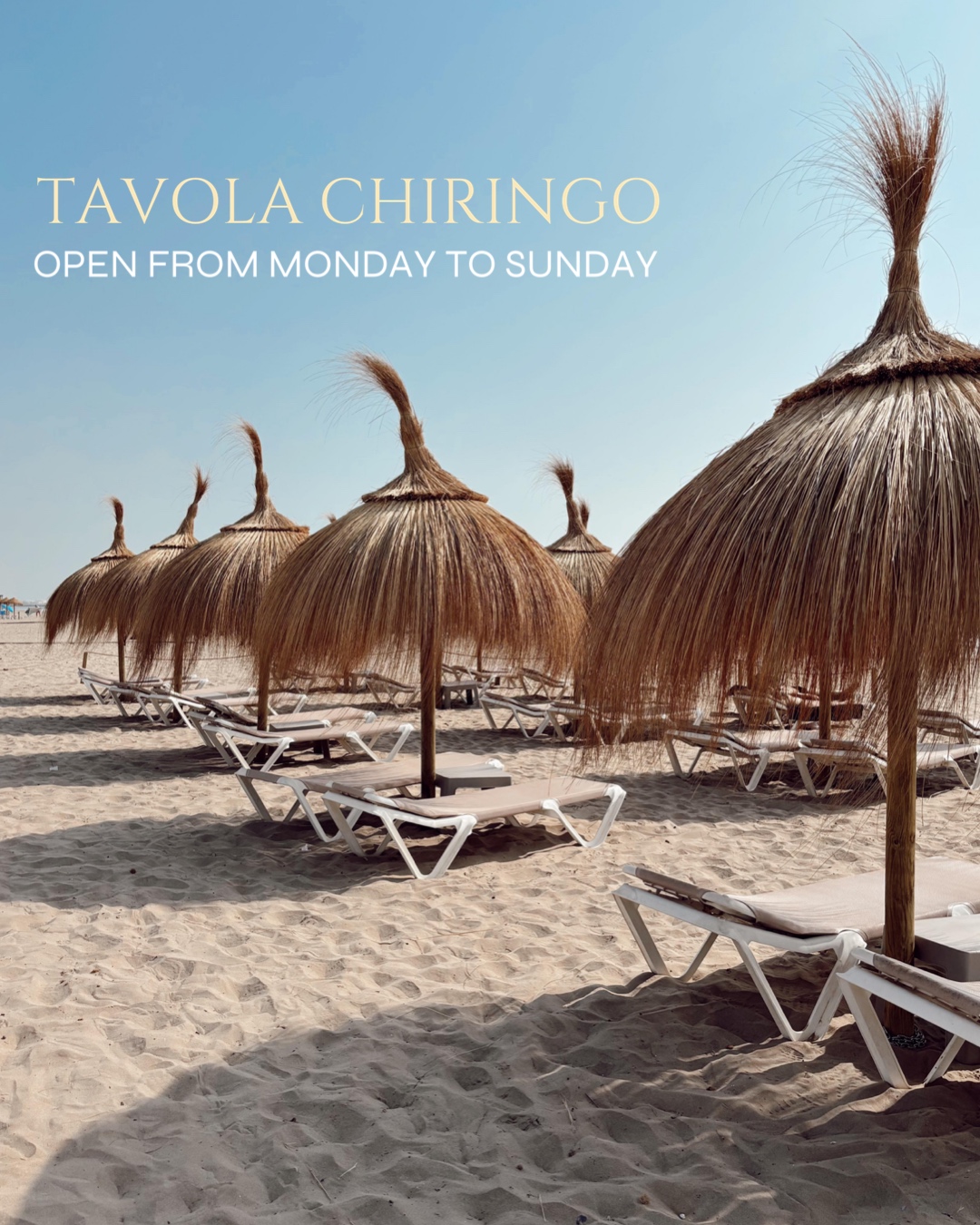 Tavola Chiringo Facebook ad from May 7, 2026
