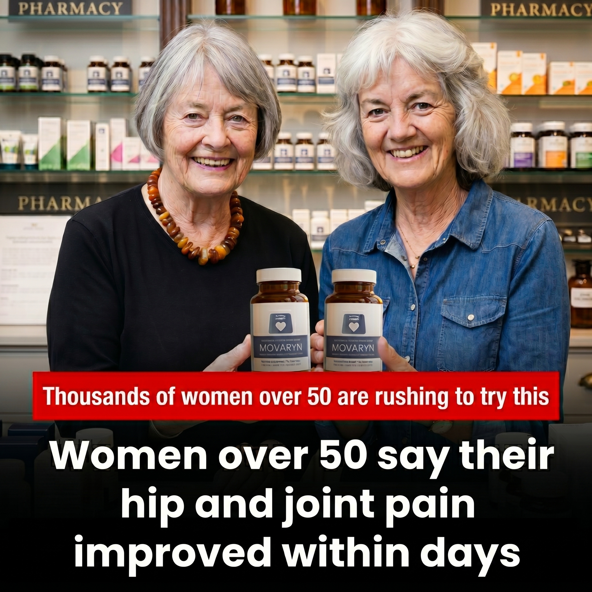 Nora Wilson Facebook ad: Your hip pain isn't ageing, it's this hidden menopause…