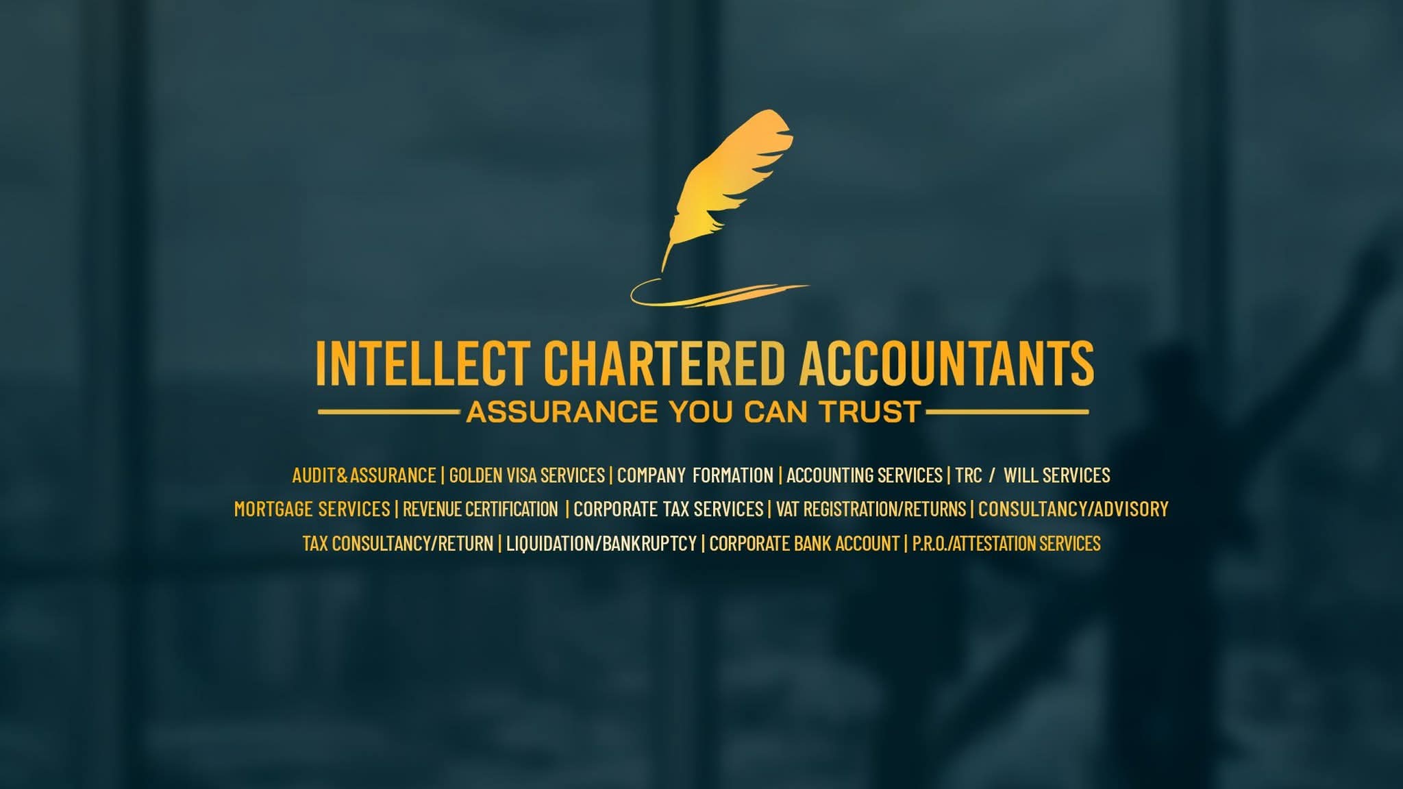 Intellect Chartered Accountants Facebook ad: Best Accounting Firm in Dubai for Audit & Tax Success