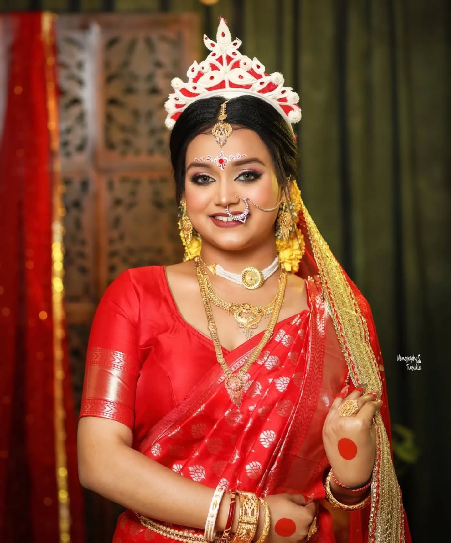 SacredShaadi Facebook ad: Not just a bride, but a walking piece…