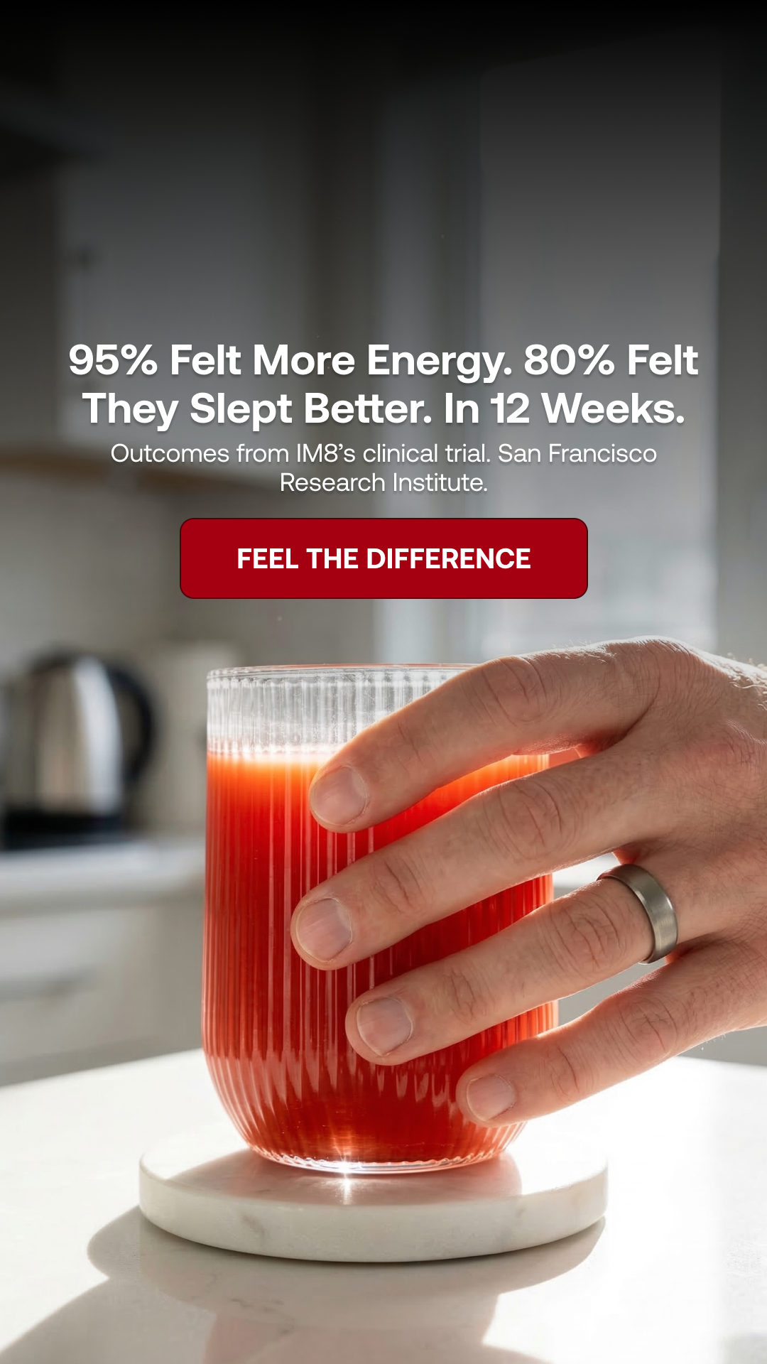 IM8 Health Facebook ad