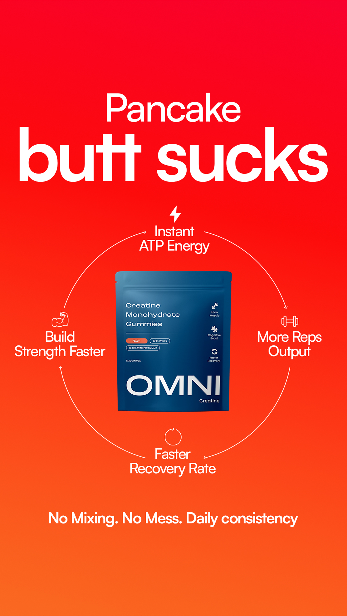 Omni Creatine Facebook ad