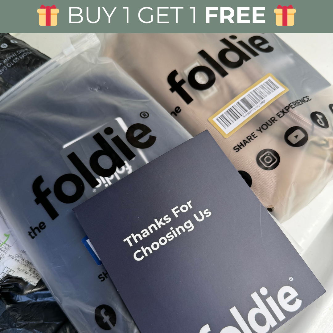 The Foldie Facebook ad from Feb 24, 2026