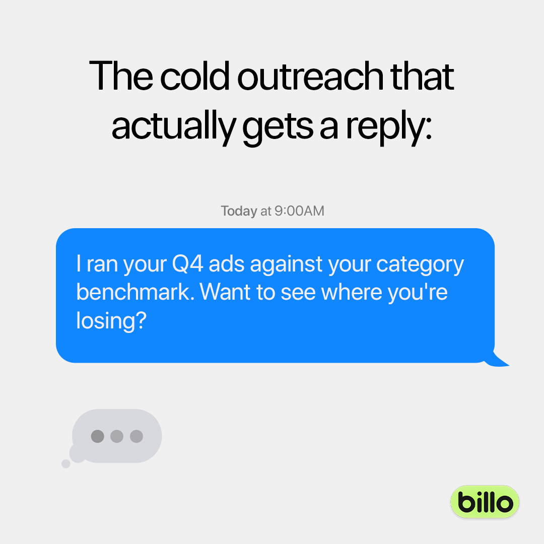 Billo Facebook ad