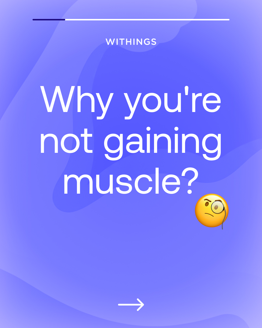 Withings Facebook ad: A regular scale can't tell fat from muscle.