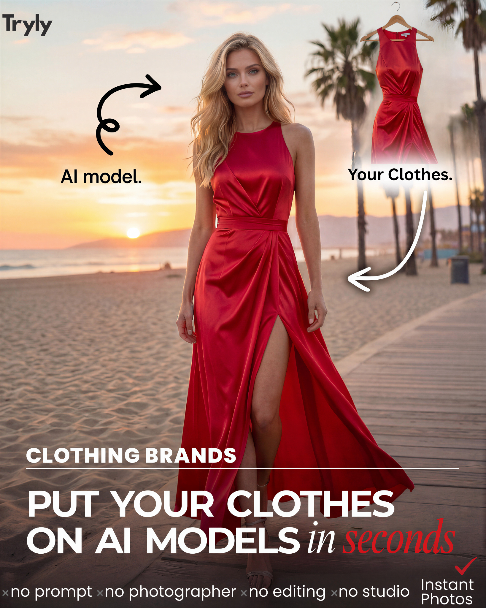 Tryly Facebook ad