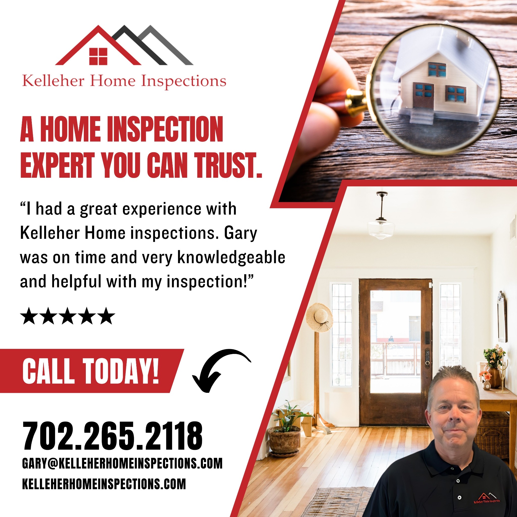 Kelleher Home Inspections LLC Facebook ad