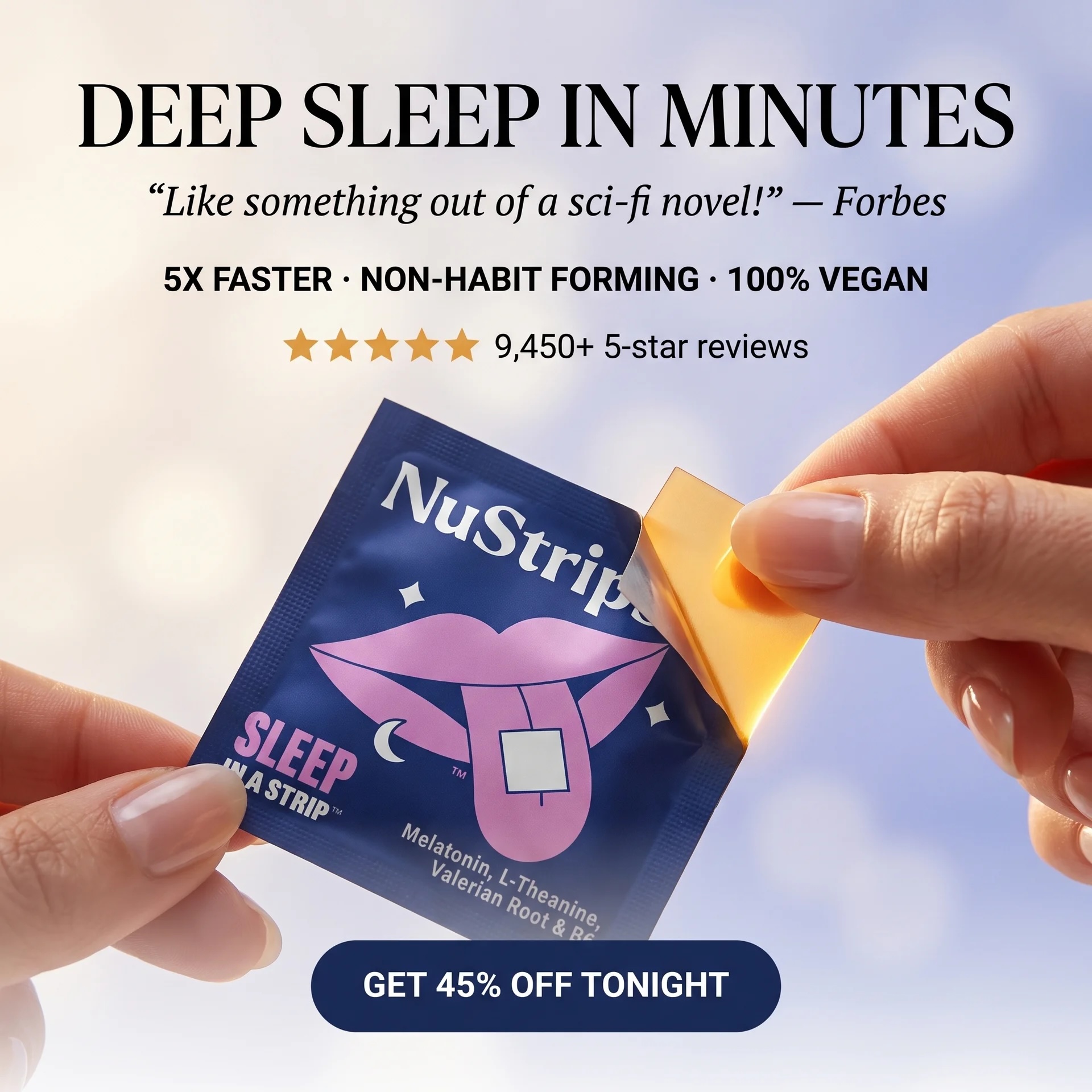 NuStrips Facebook ad