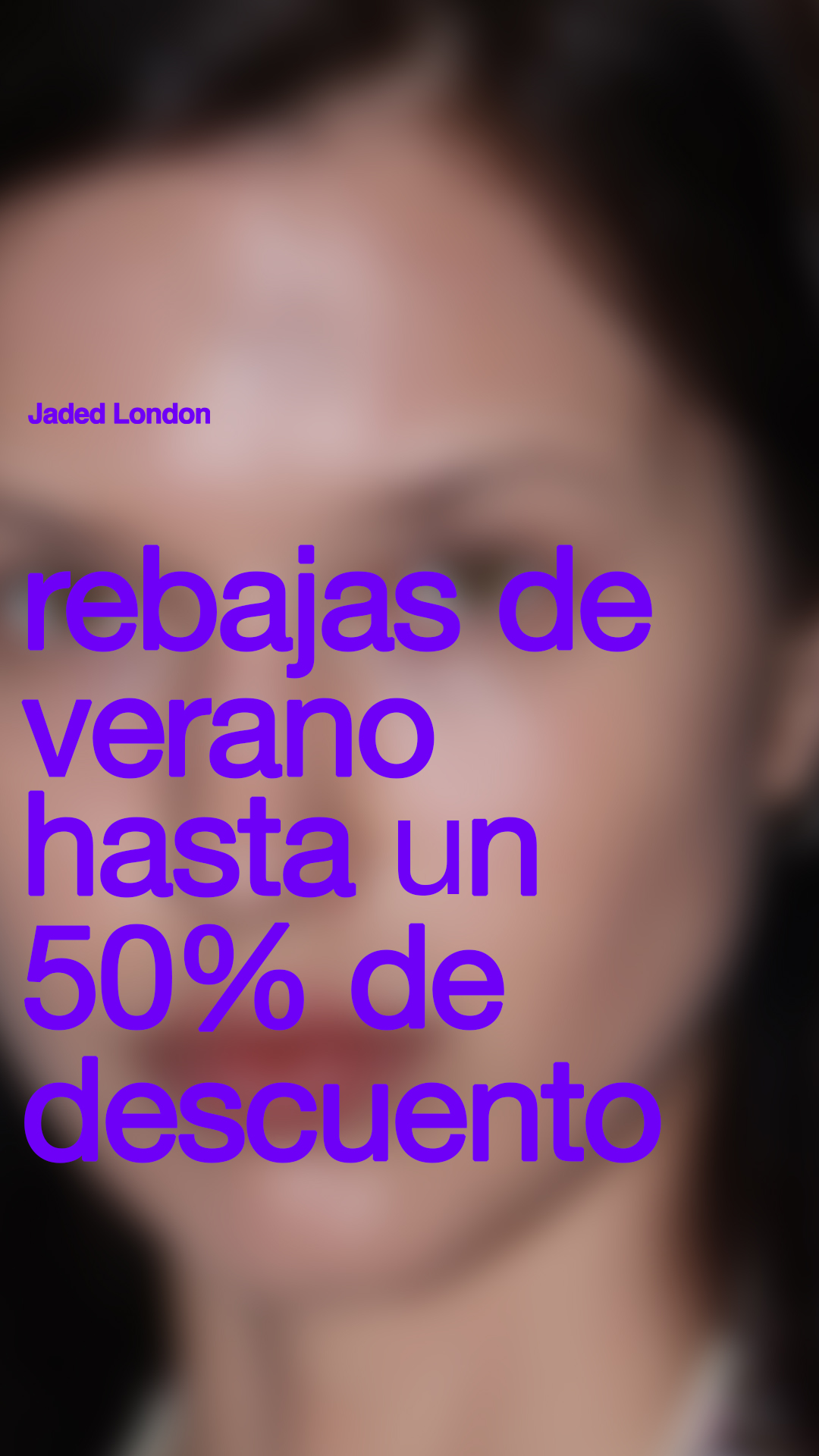 Jaded LDN Facebook ad