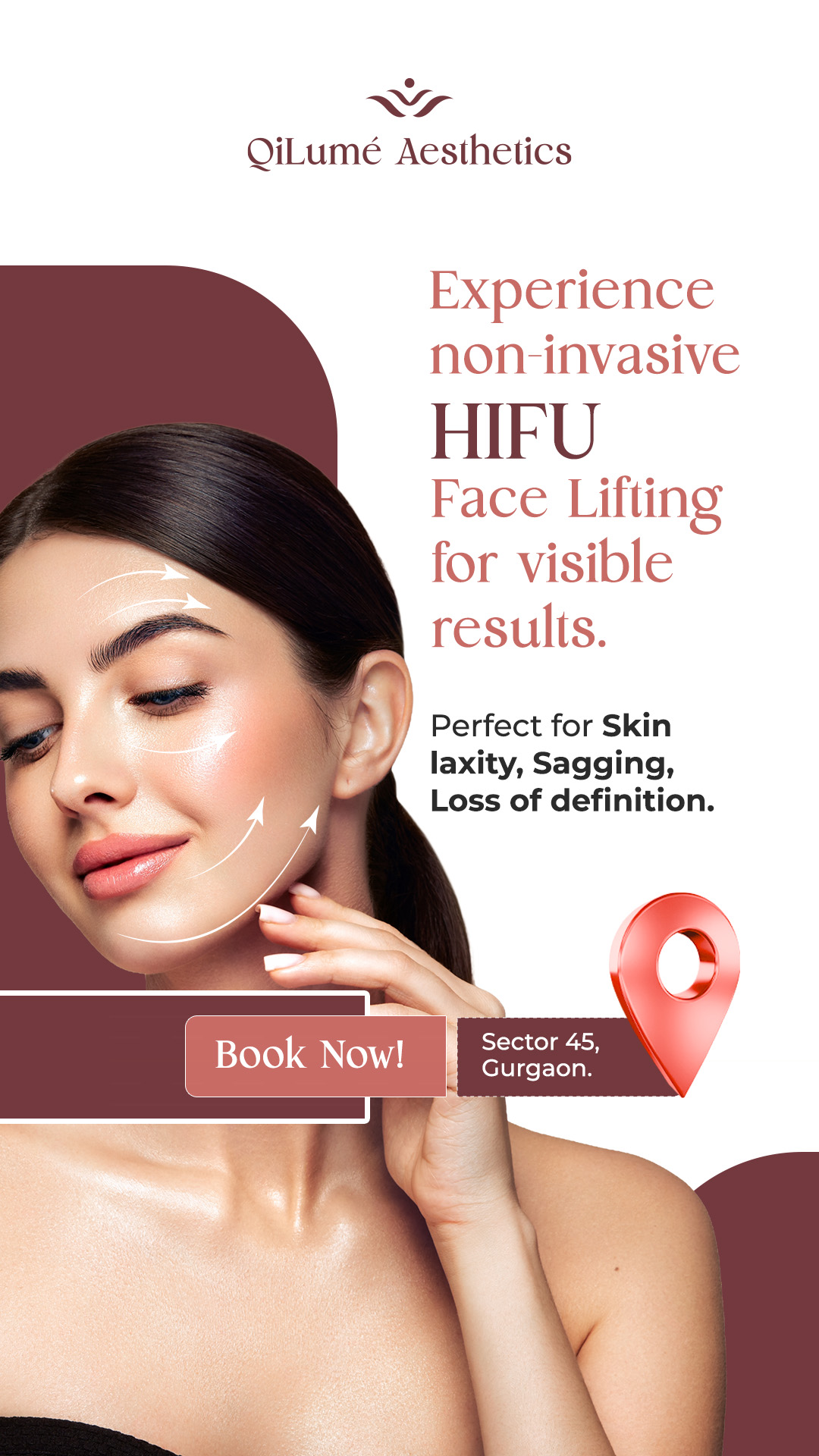 Qilumé Aesthetics Facebook ad