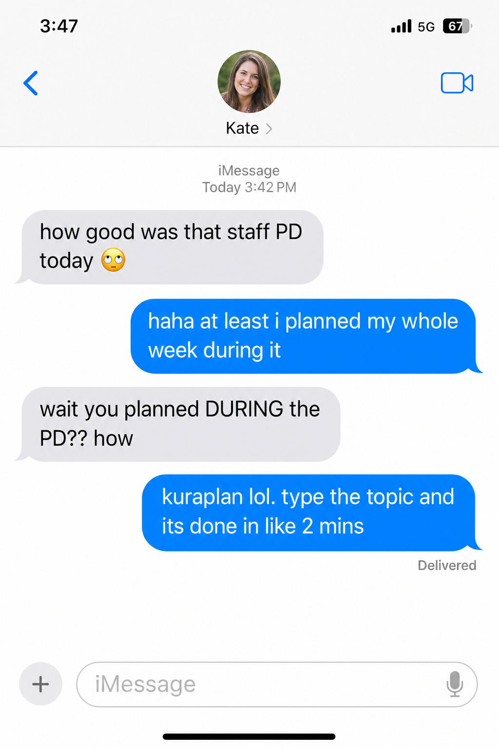 Kuraplan Ai for Teachers Facebook ad