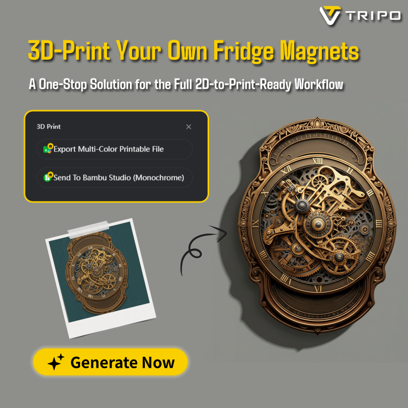 Tripo 3D Facebook ad