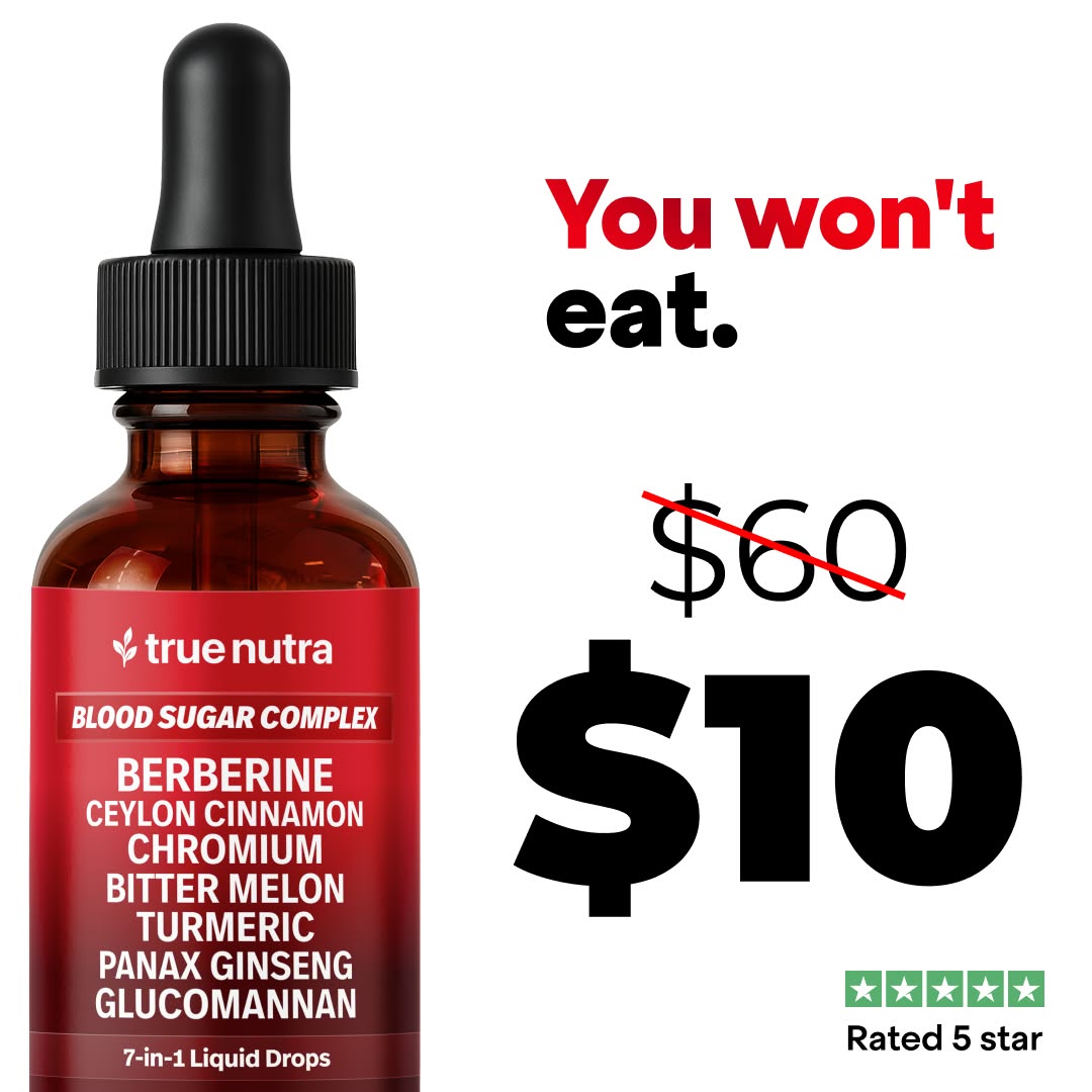True Nutra Health Facebook ad