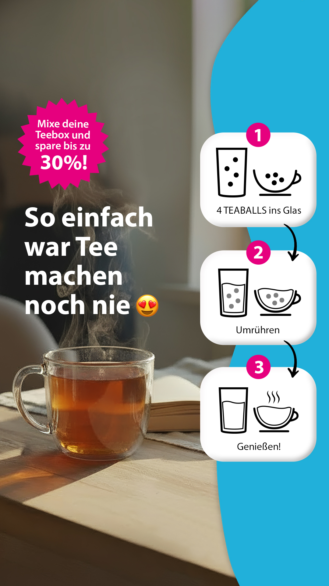 Teaballs Facebook ad