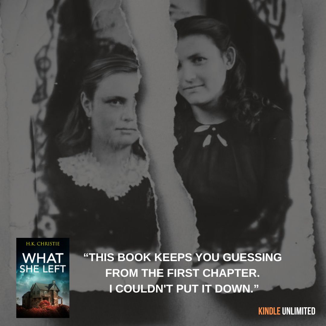 Author H.K. Christie Facebook ad