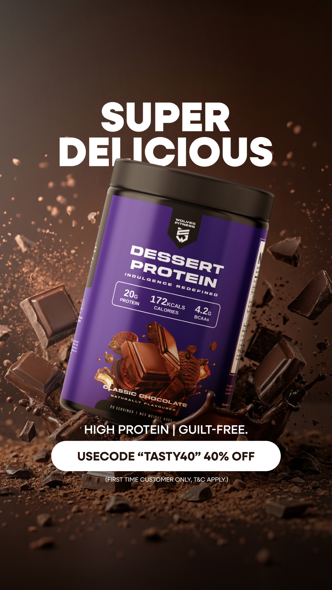 Wolves Fitness Facebook ad