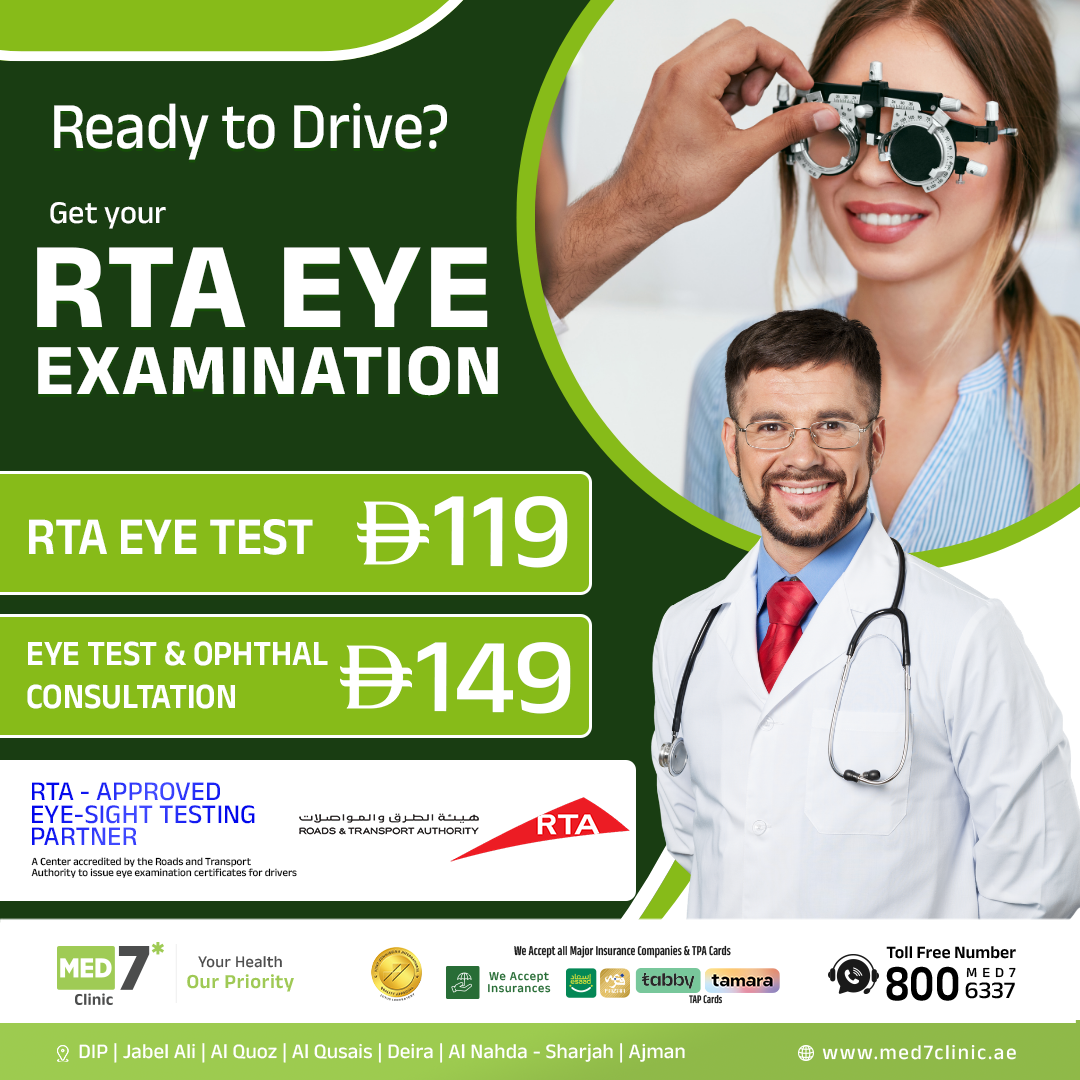 MED7 Clinics Facebook ad