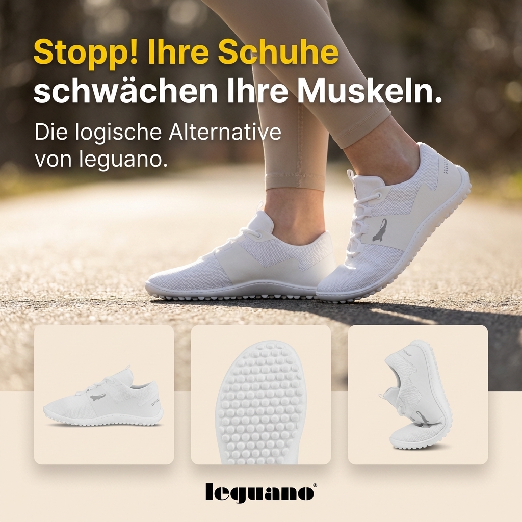 leguano Barfußschuhe Facebook ad