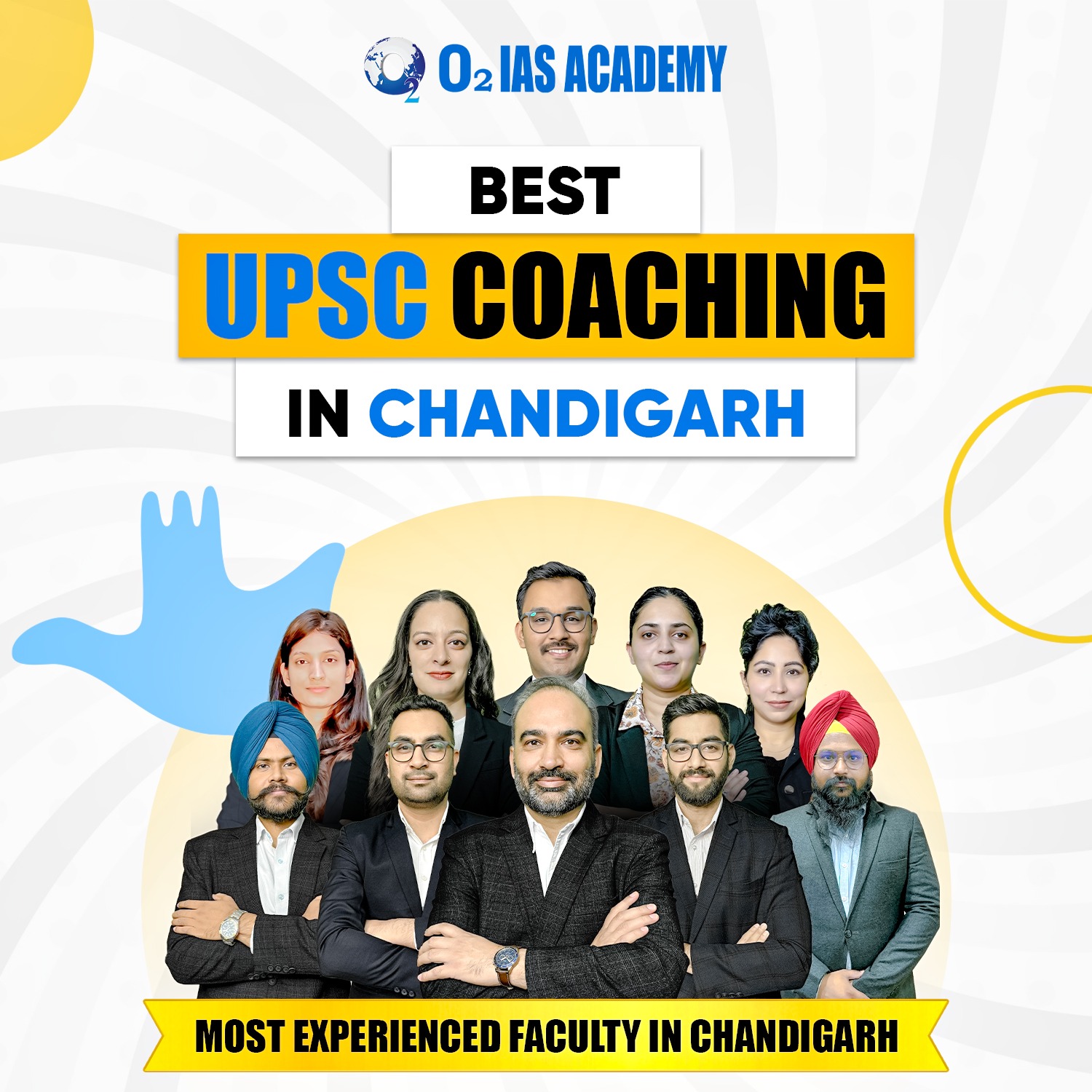 O2 IAS Academy, Chandigarh Facebook ad from Jul 18, 2025