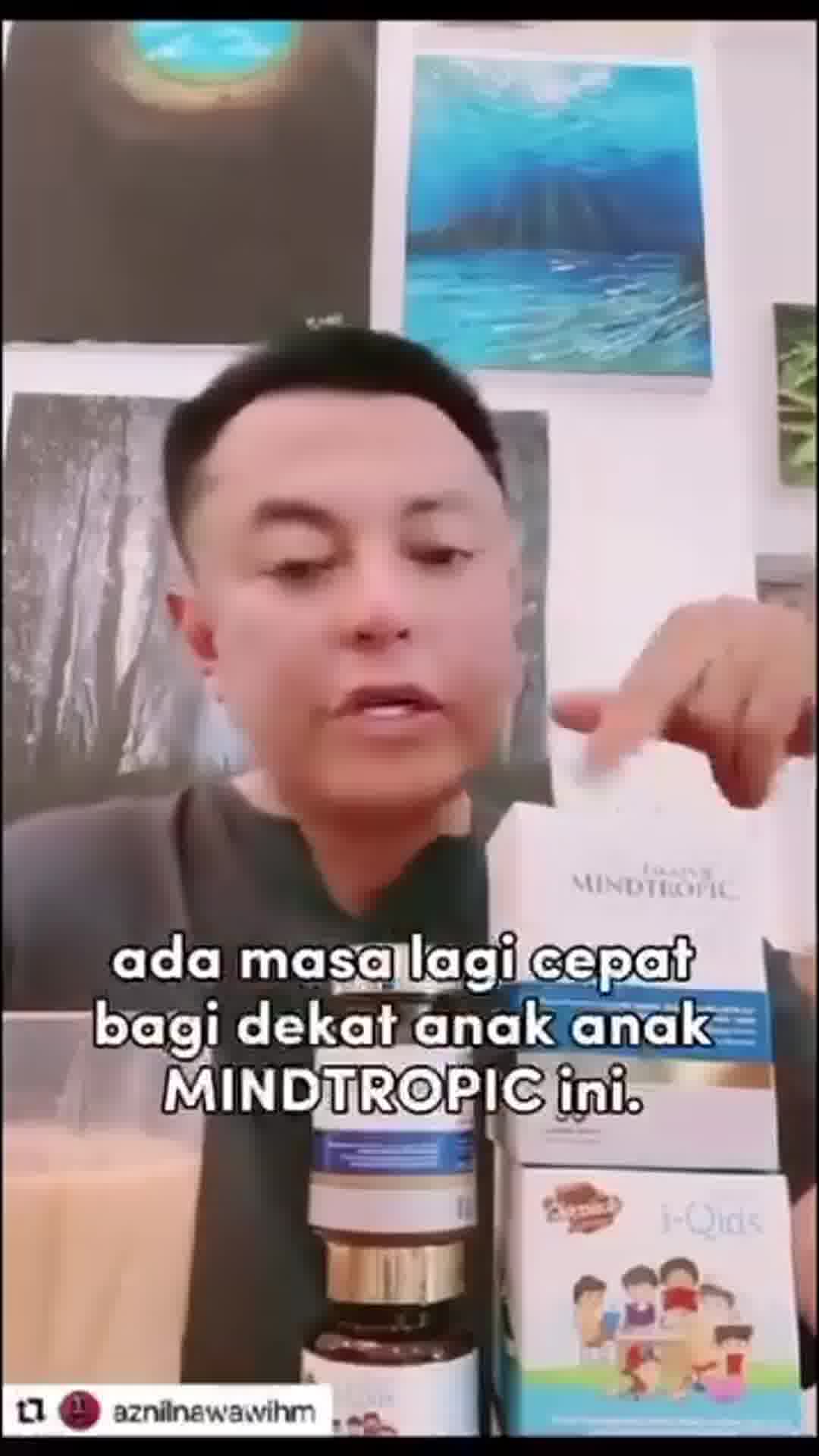 Eskayvie Shop Facebook ad: NUTRISI Untuk Kembali Fokus