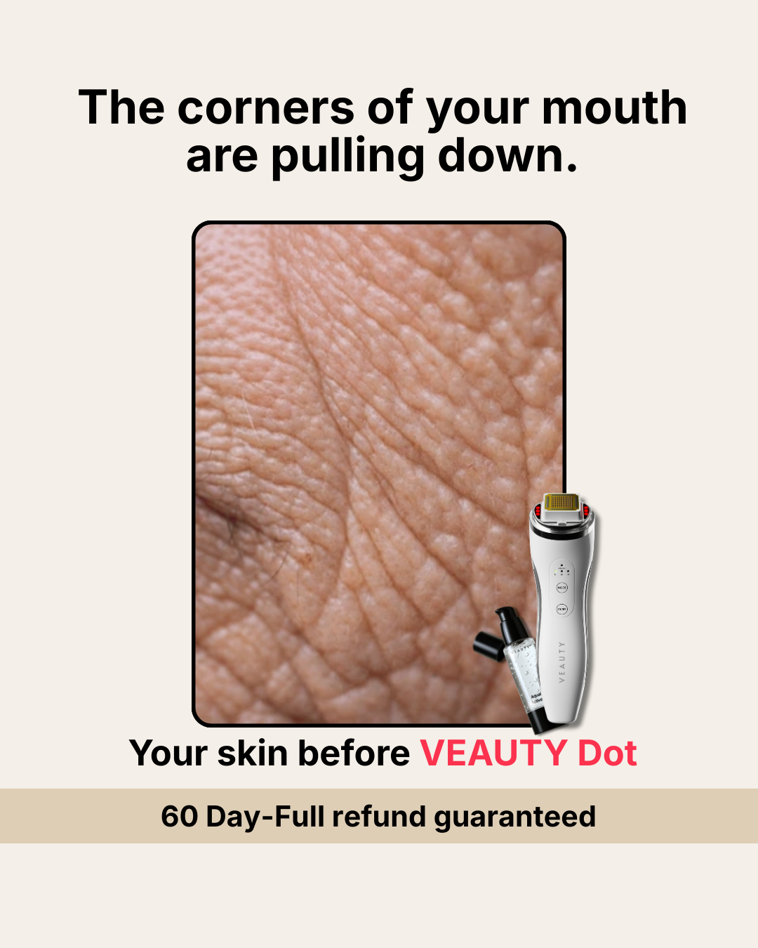Veauty Facebook ad