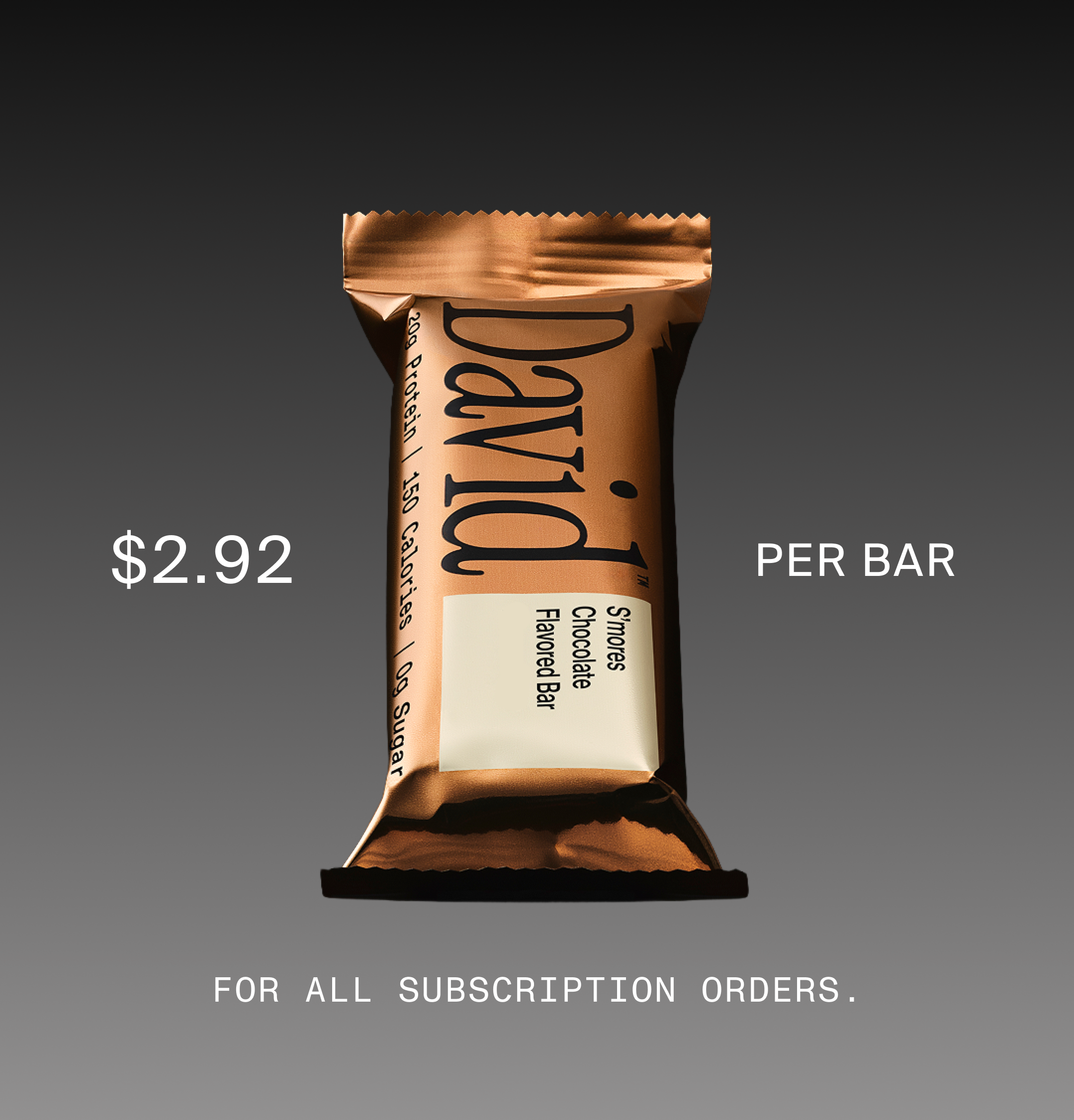David Protein Facebook ad