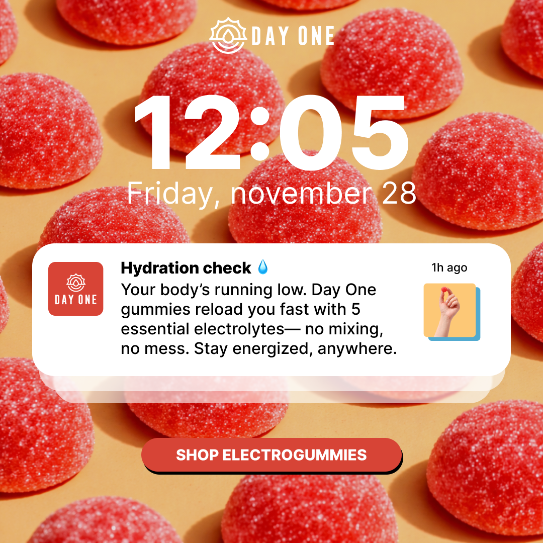 Day One Facebook ad