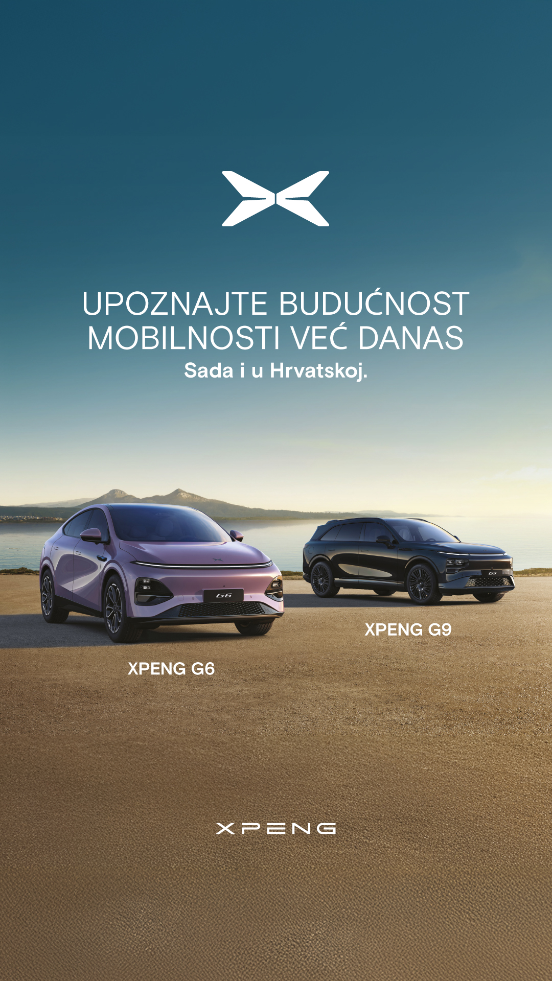 XPENG Hrvatska Facebook ad from Jan 1, 2026