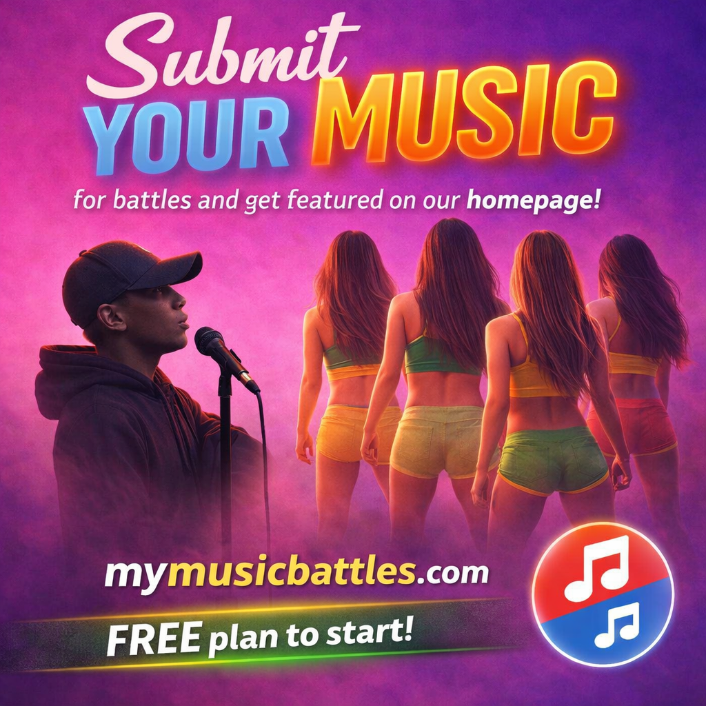 My Music Battles. Com Facebook ad: Join MyMusicBattles.com to start your journey.