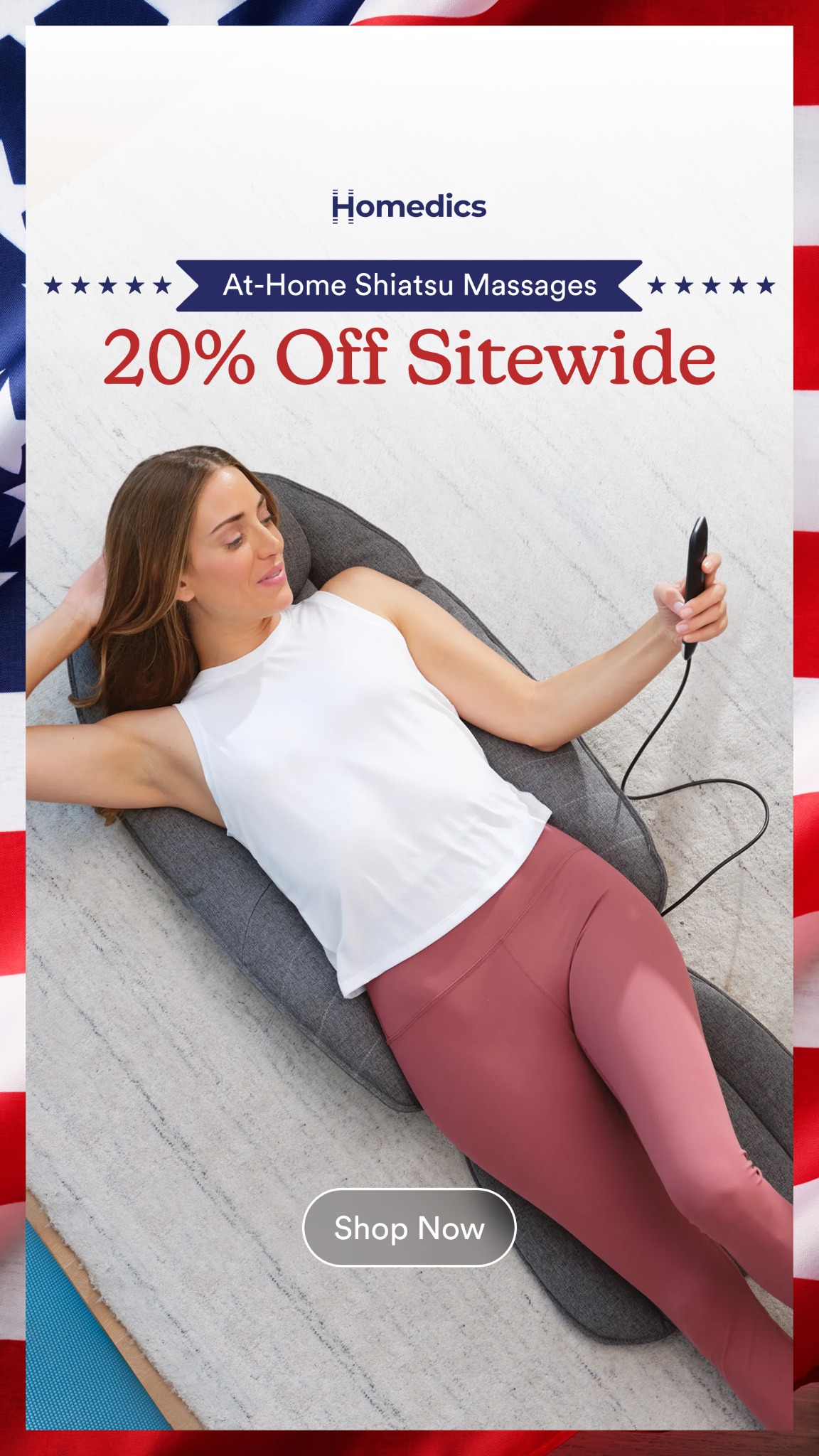 Homedics Facebook ad