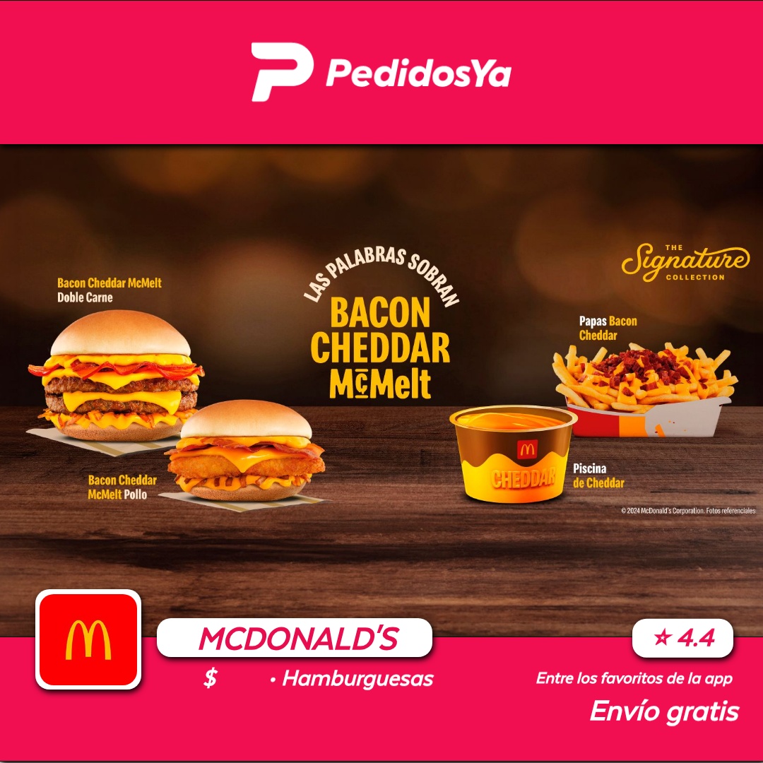 PedidosYa Facebook ad
