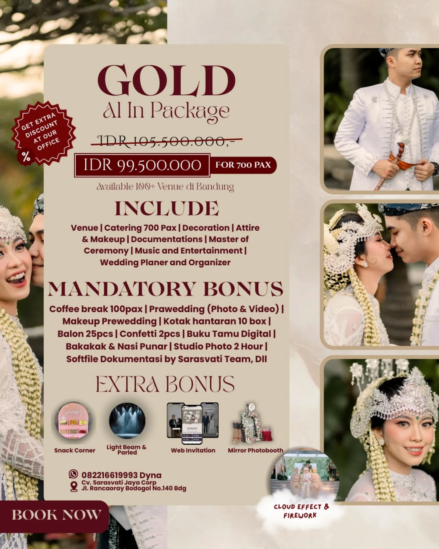 sarasvati.wedding Facebook ad: RAMADAN PENUH BERKAH & PROMO BIG DEAL DIPERPANJANG!