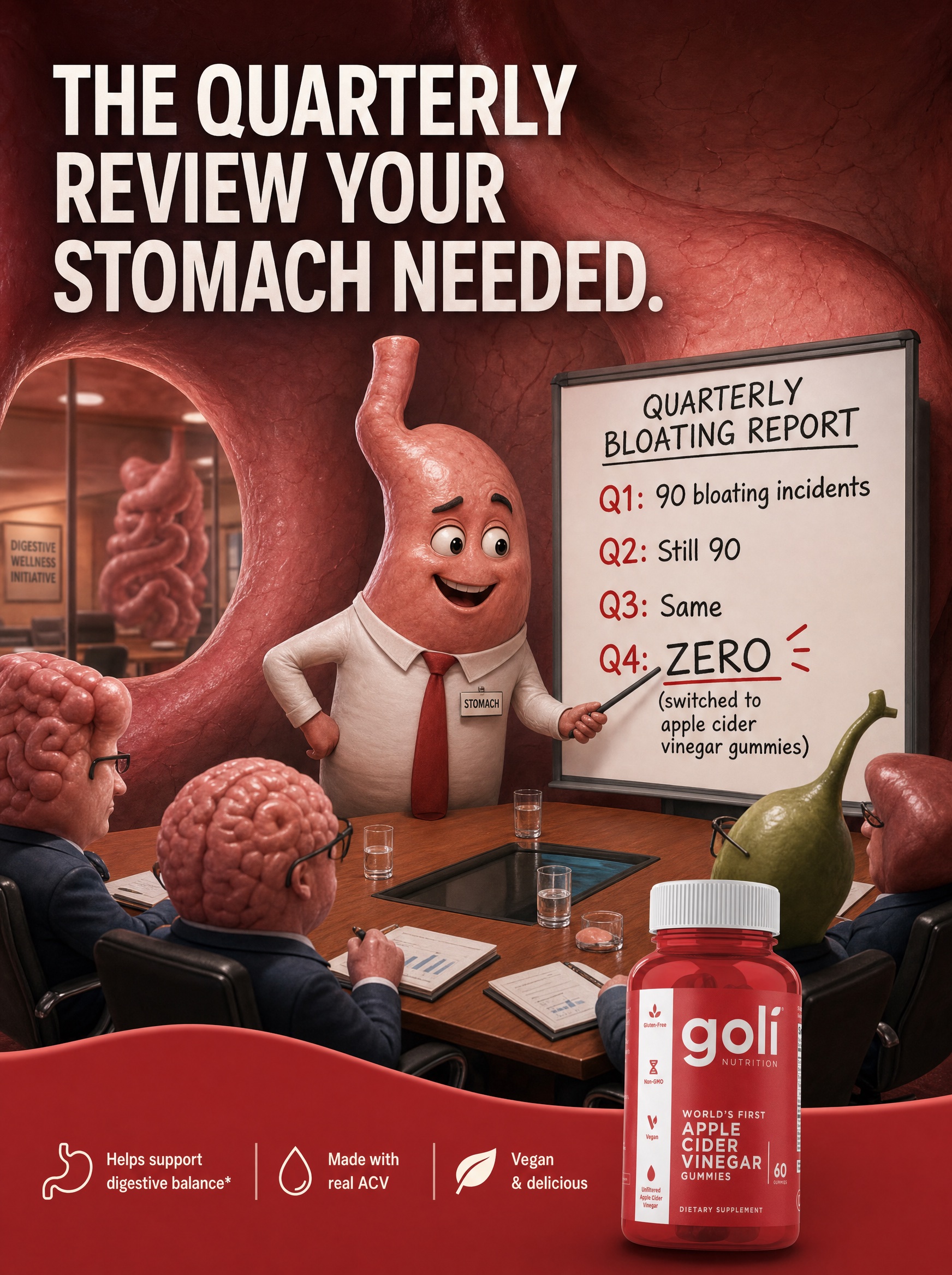 Goli Facebook ad: OVER 60% OFF + 100% FREE Shipping