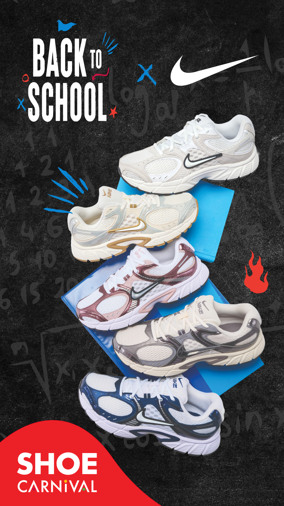 Shoe Carnival Facebook ad from Jul 20, 2026