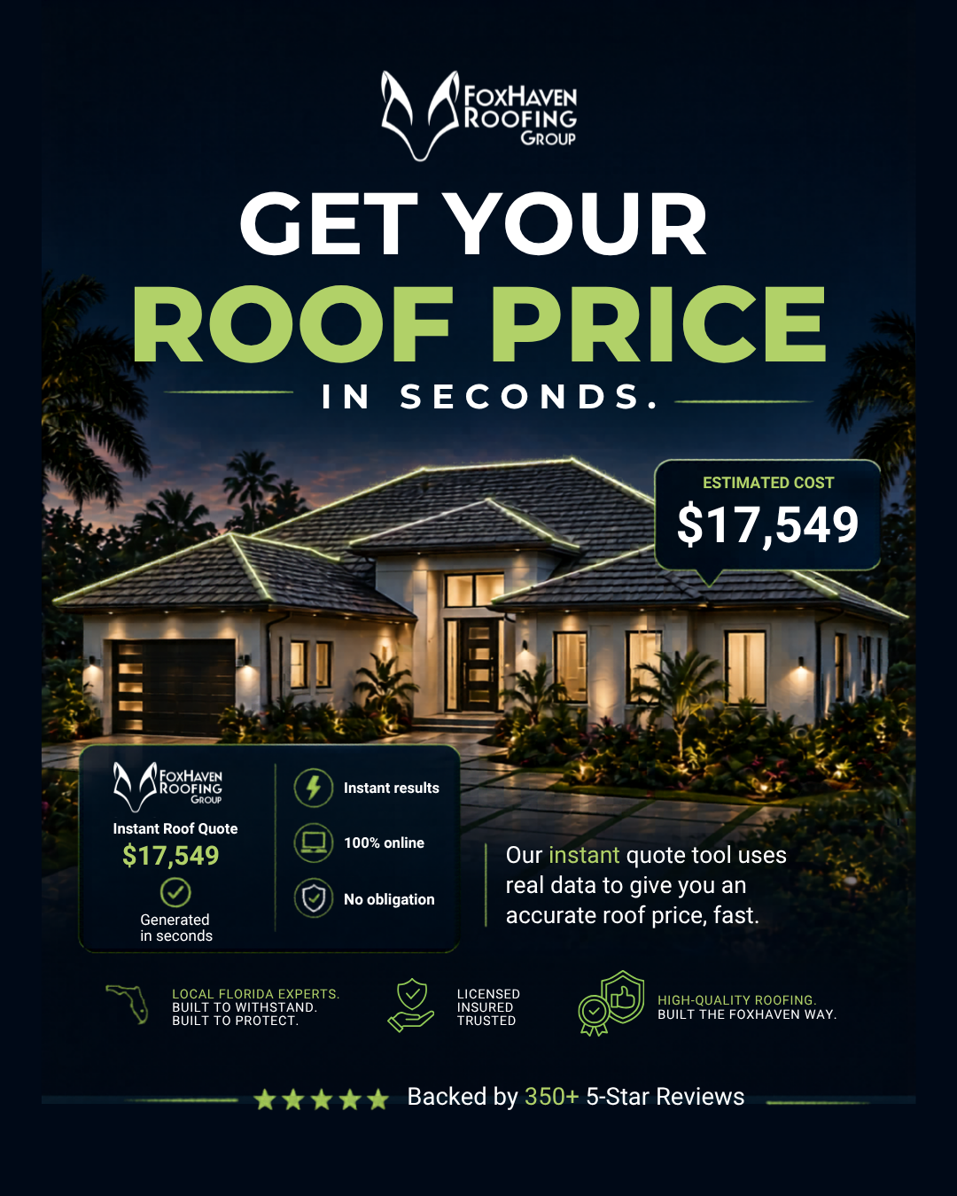 FoxHaven Roofing Group Facebook ad