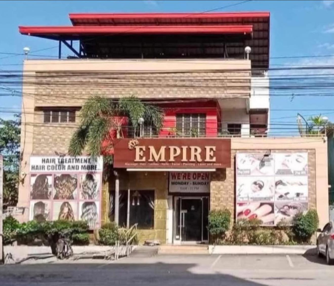 Empire Salon and Beauty Lounge Facebook ad: PROMO ALERT at Empire Tarlac branch