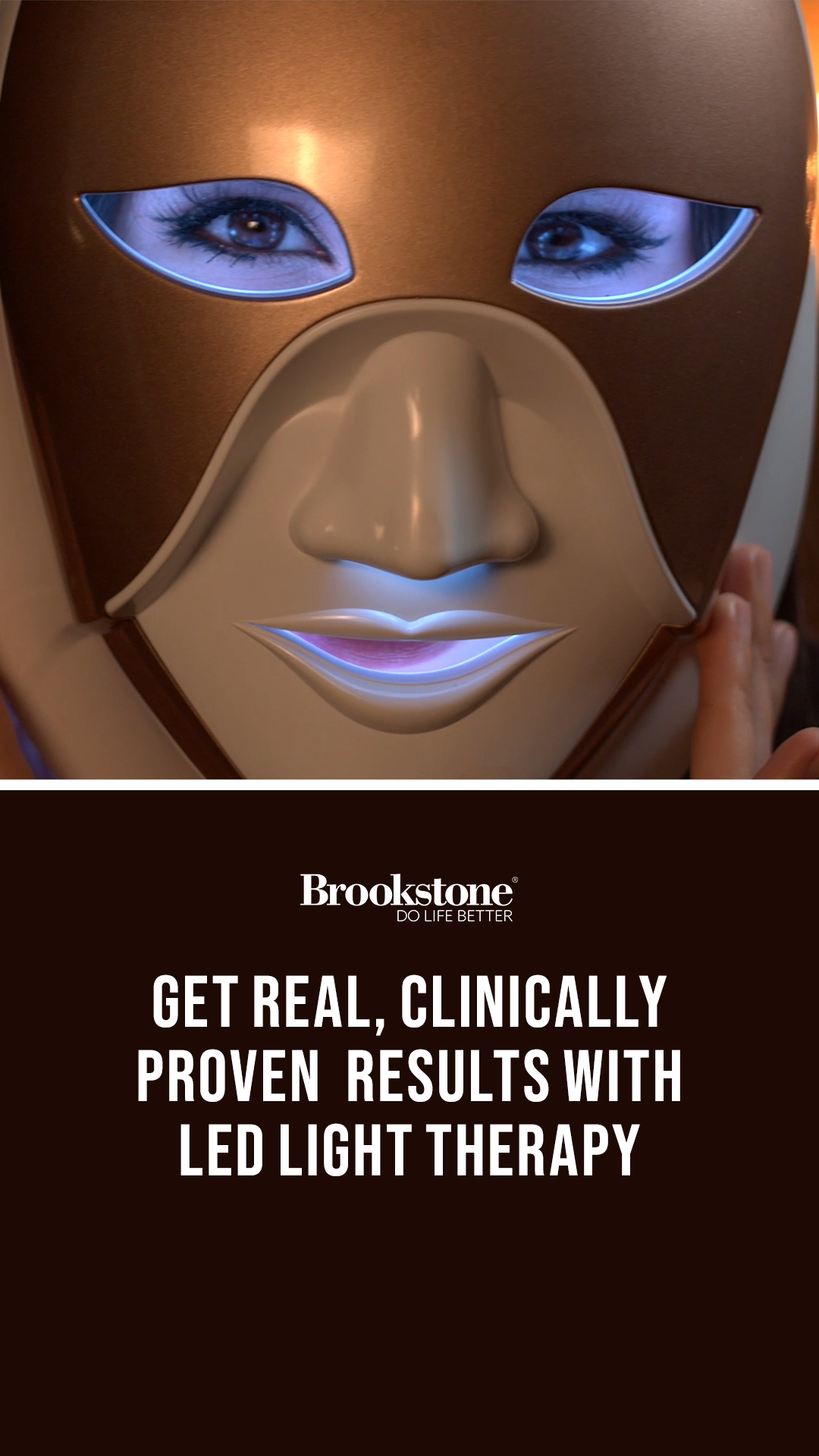 Brookstone.com Facebook ad
