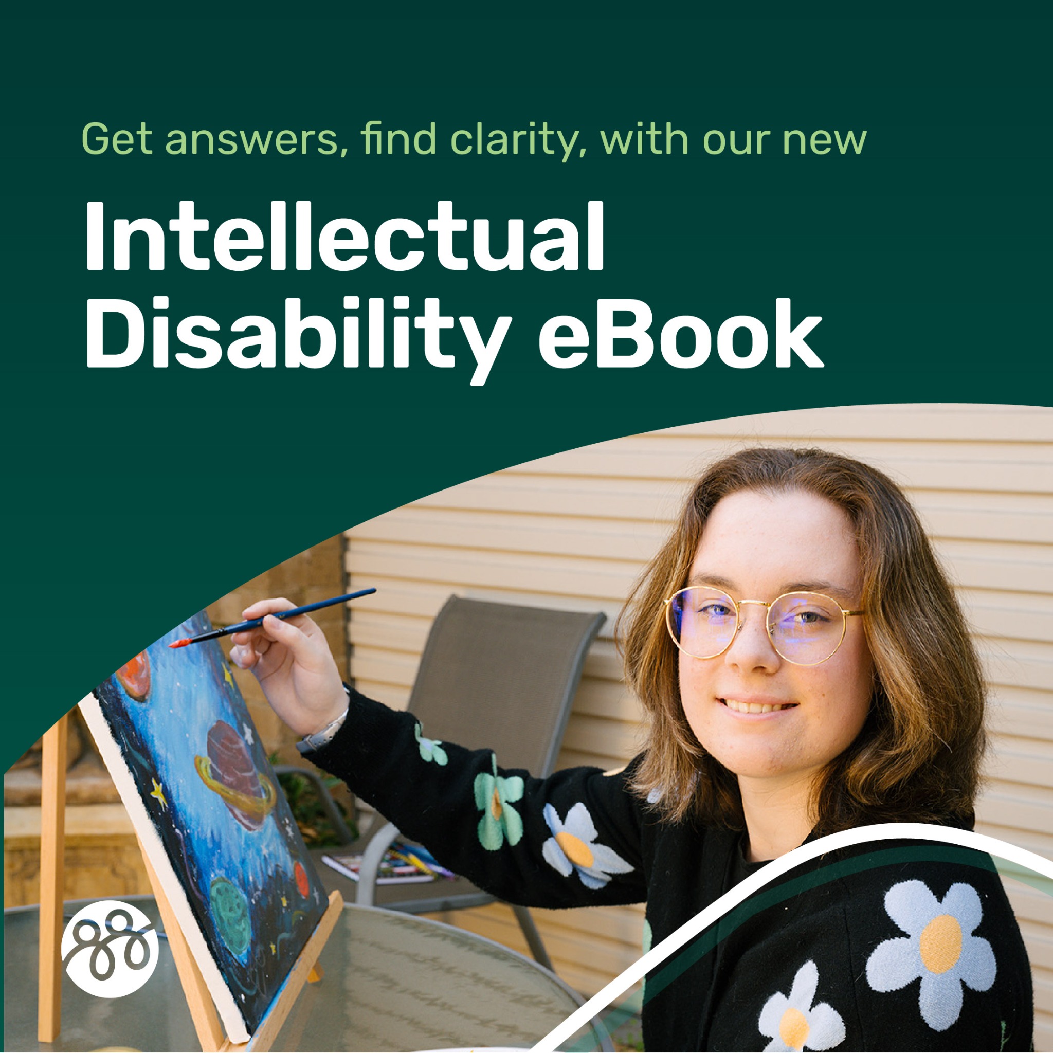 Plan Partners Facebook ad: Our FREE Intellectual Disability and the NDIS eBook…