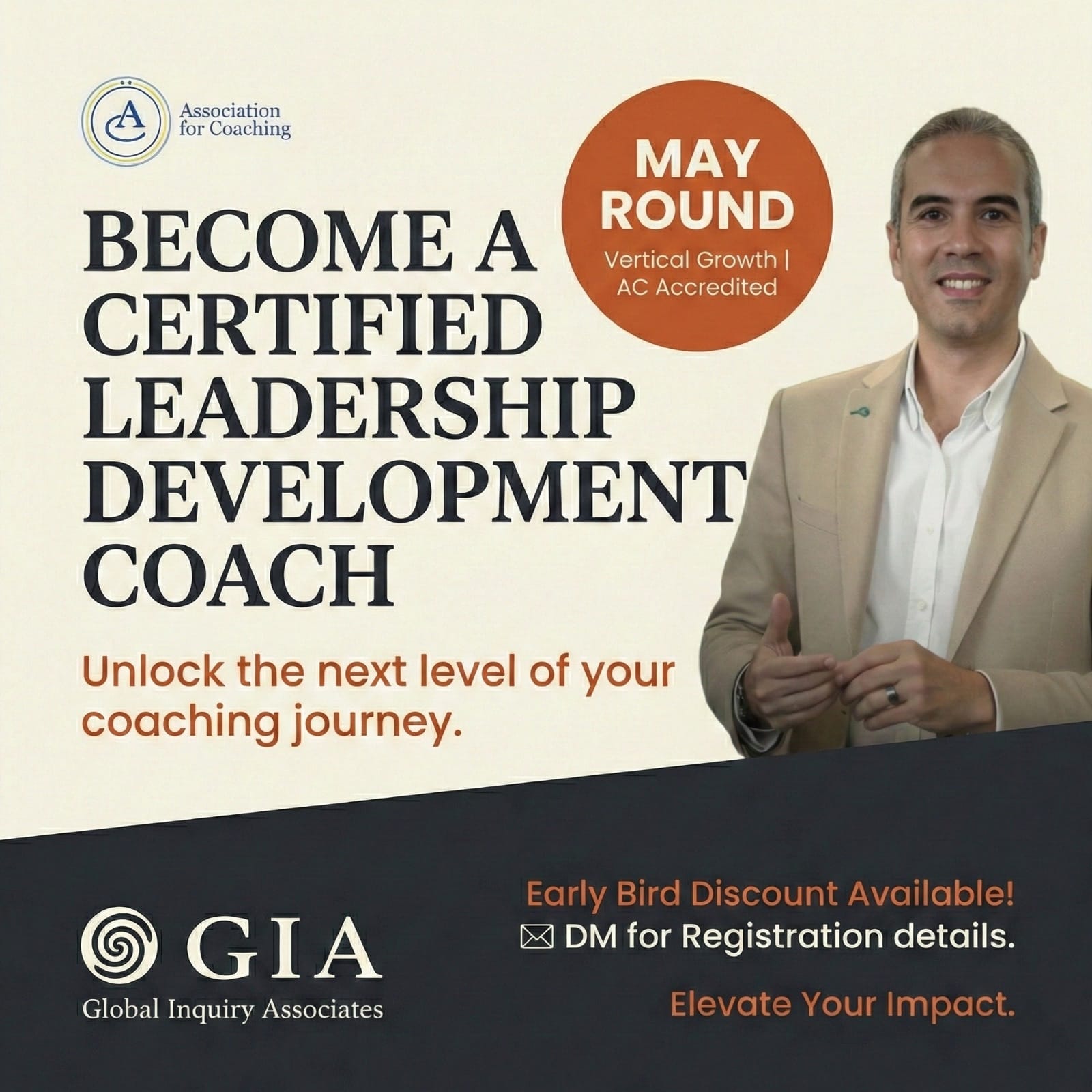 GIA Coaching School Facebook ad