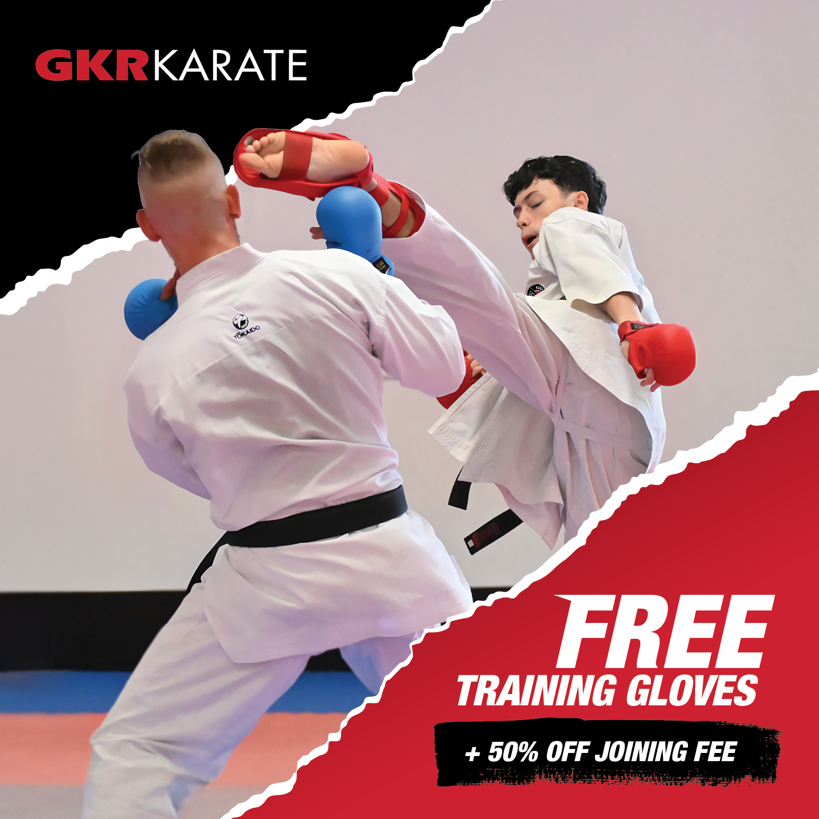 GKR Karate Facebook ad