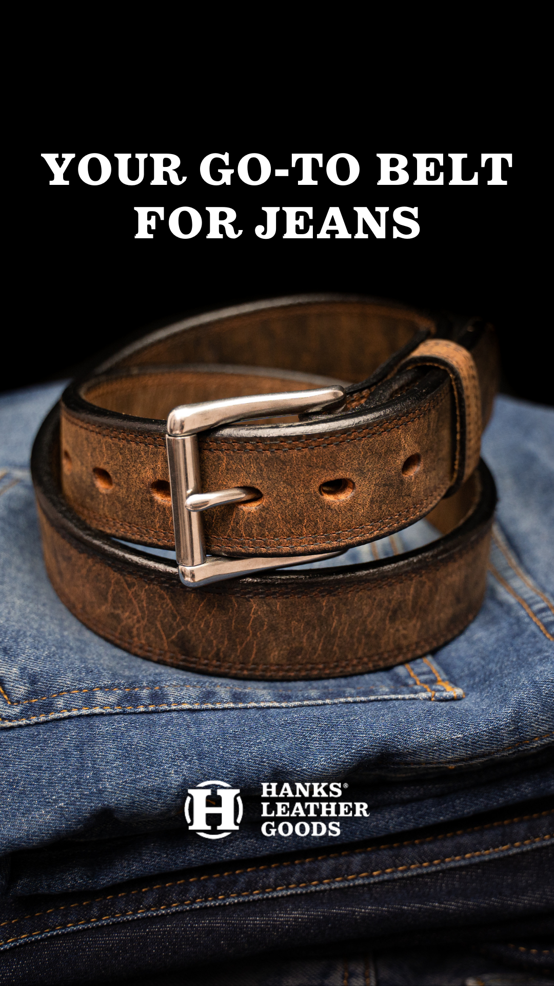 Hanks Leather Goods Facebook ad