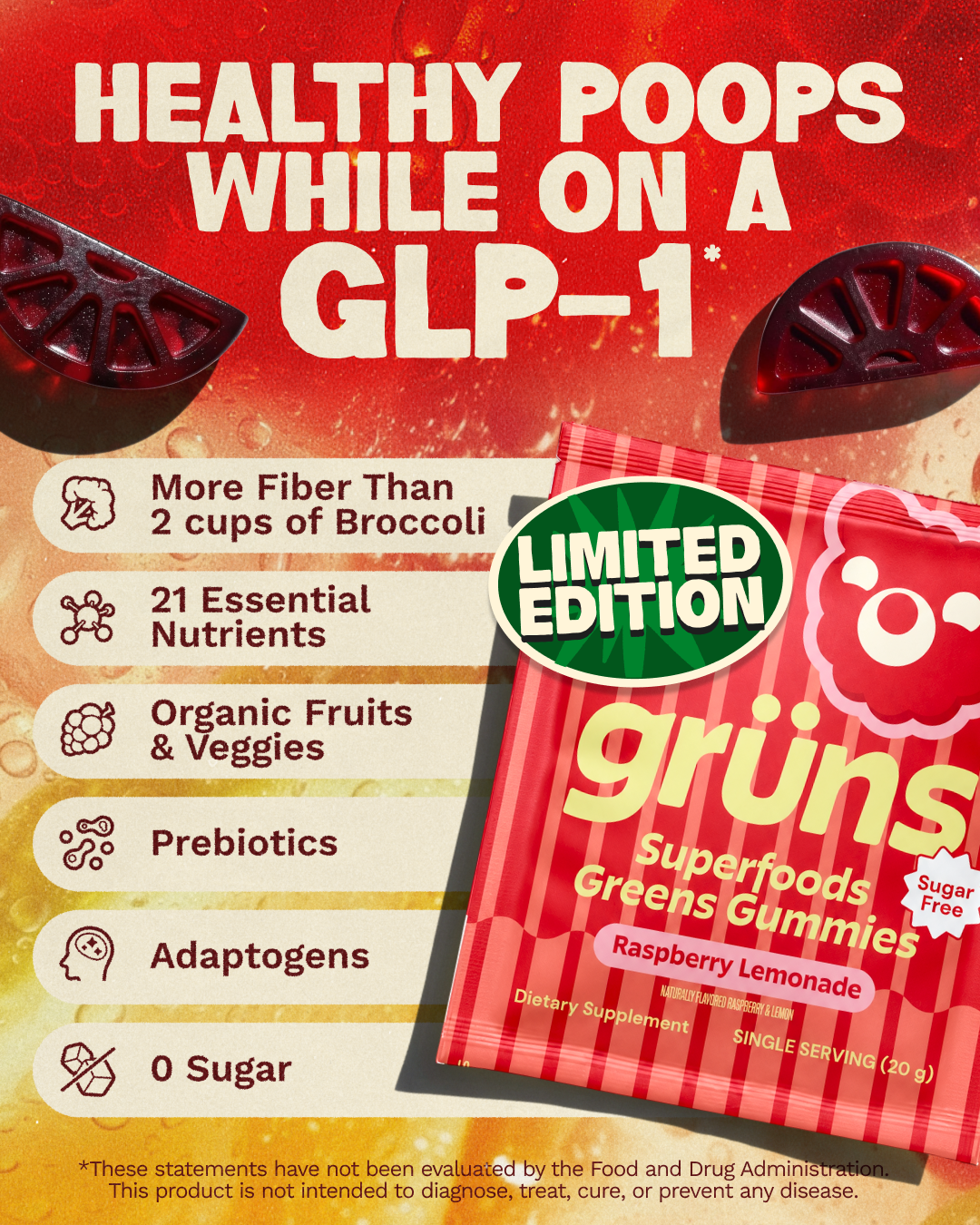 Grüns Facebook ad
