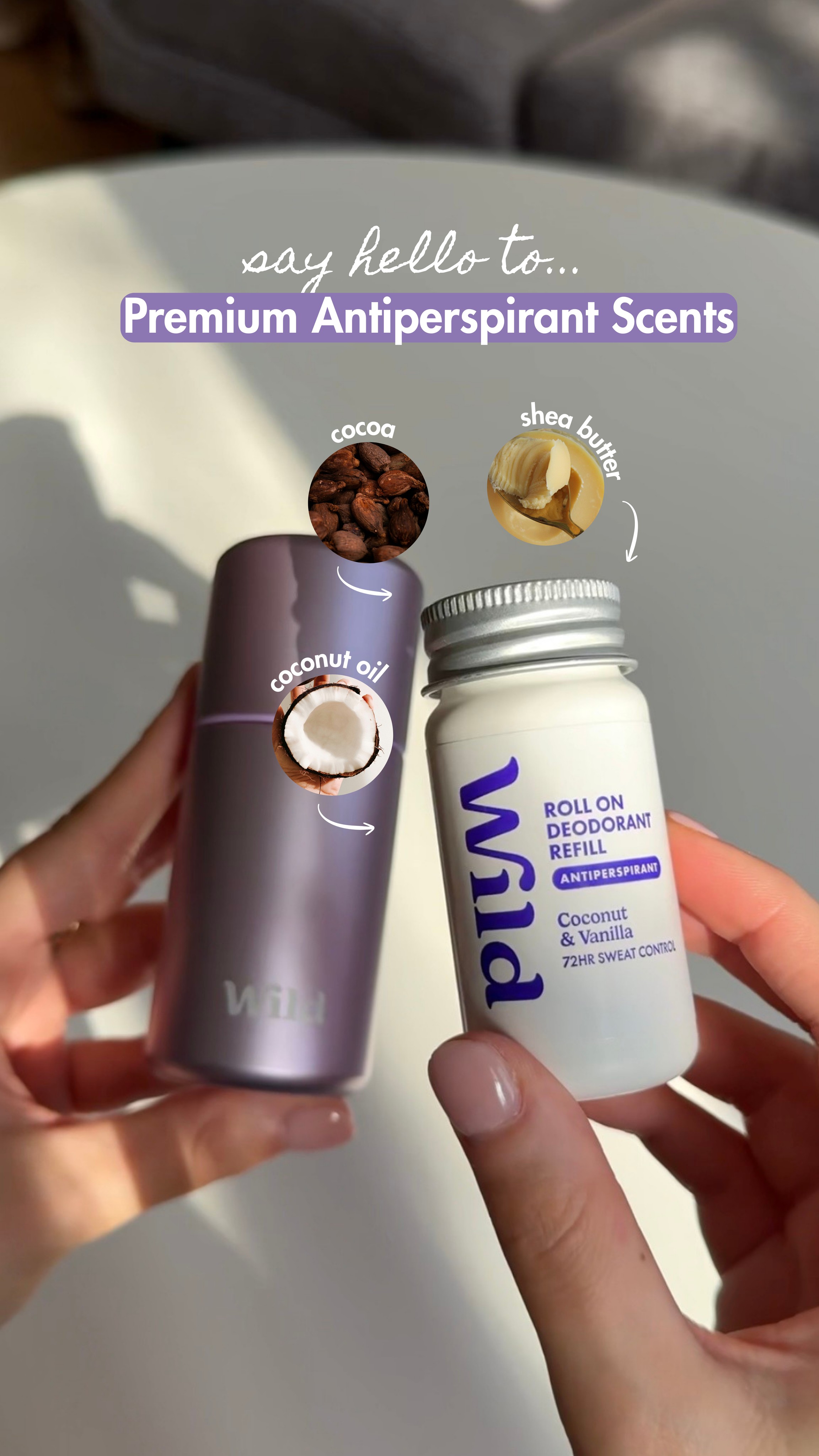 Wild Facebook ad: Switch to Wild antiperspirant and smell your best
