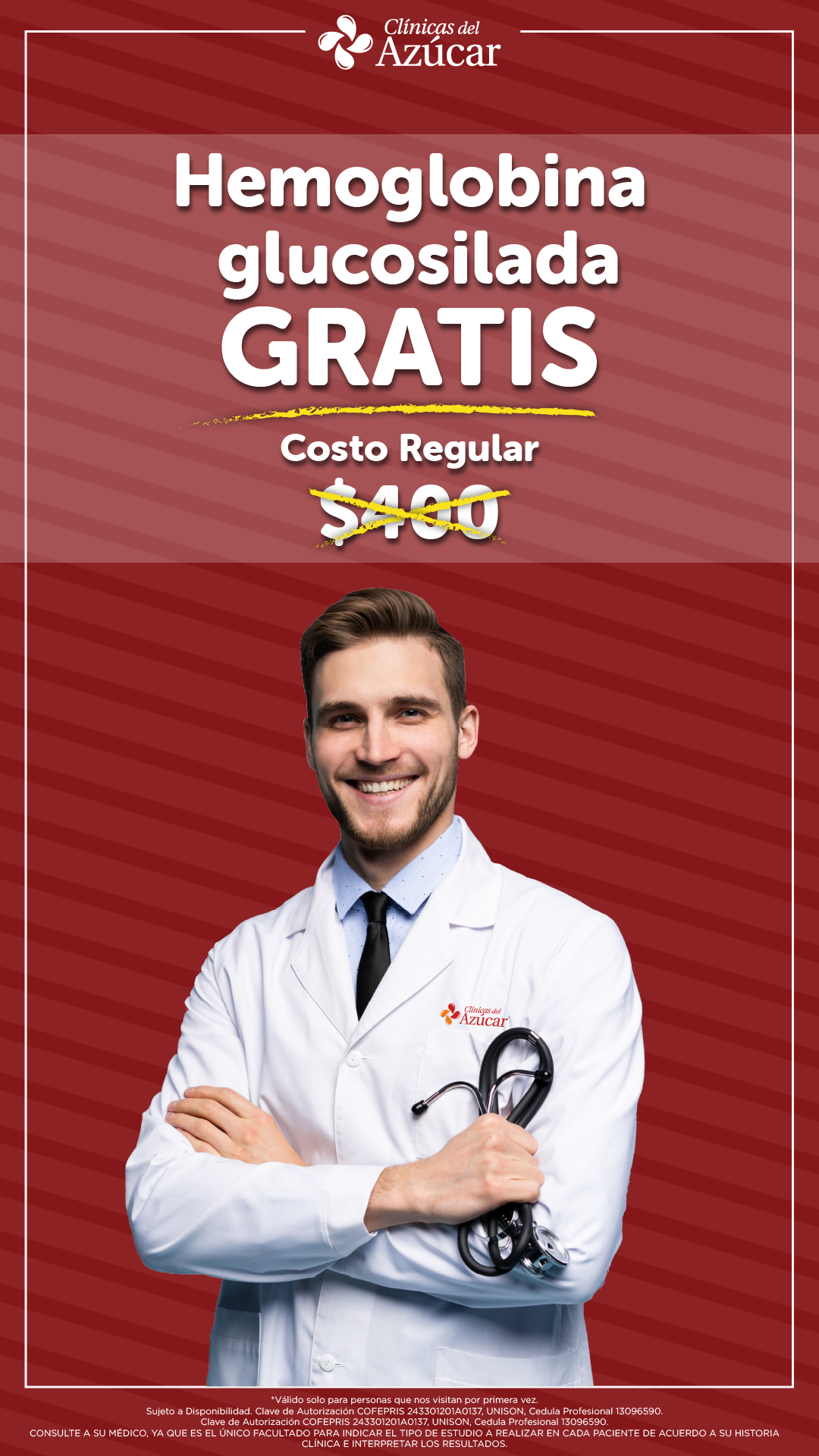 Clínicas del Azúcar - Tamaulipas Facebook ad