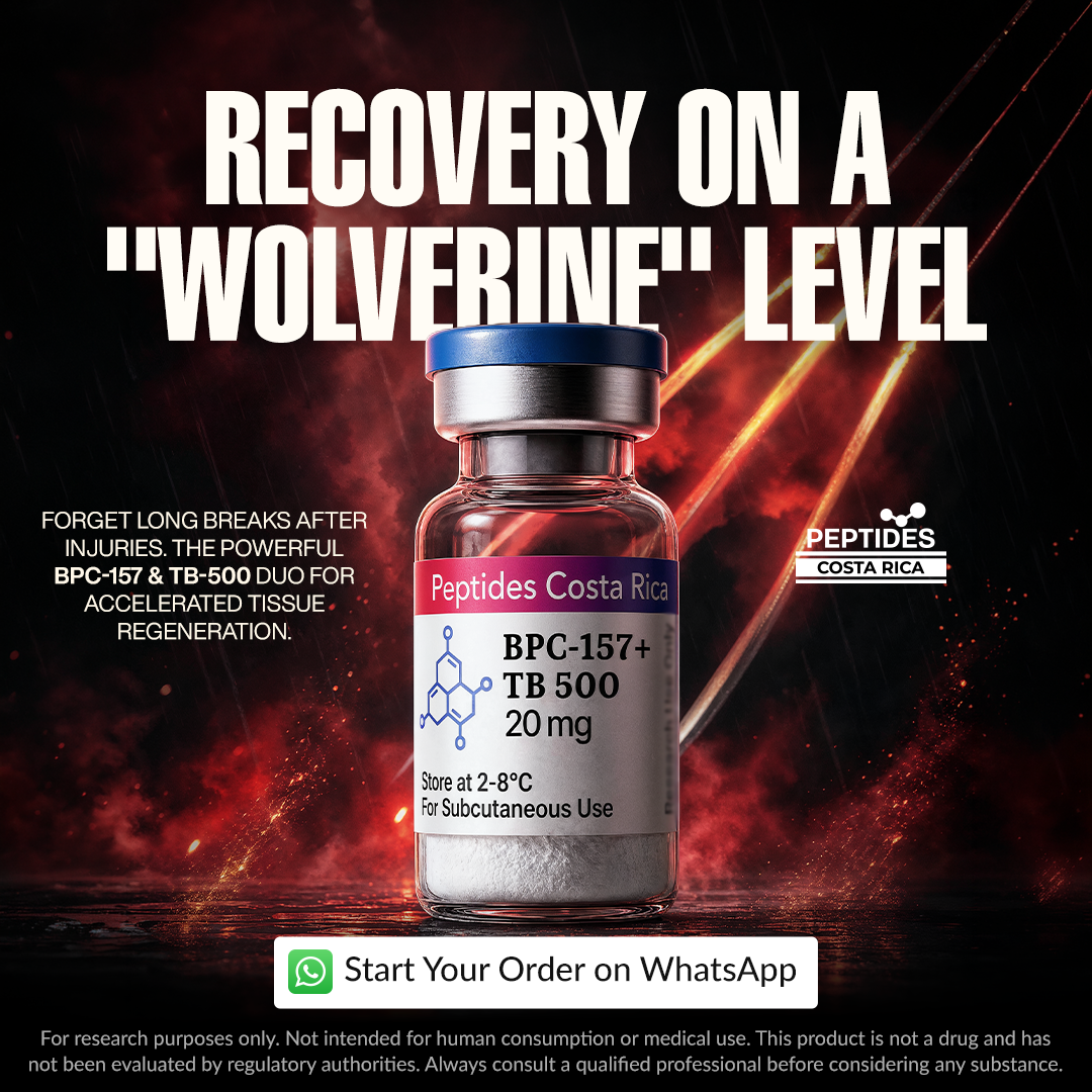 Research Peptide Center Costa Rica Facebook ad