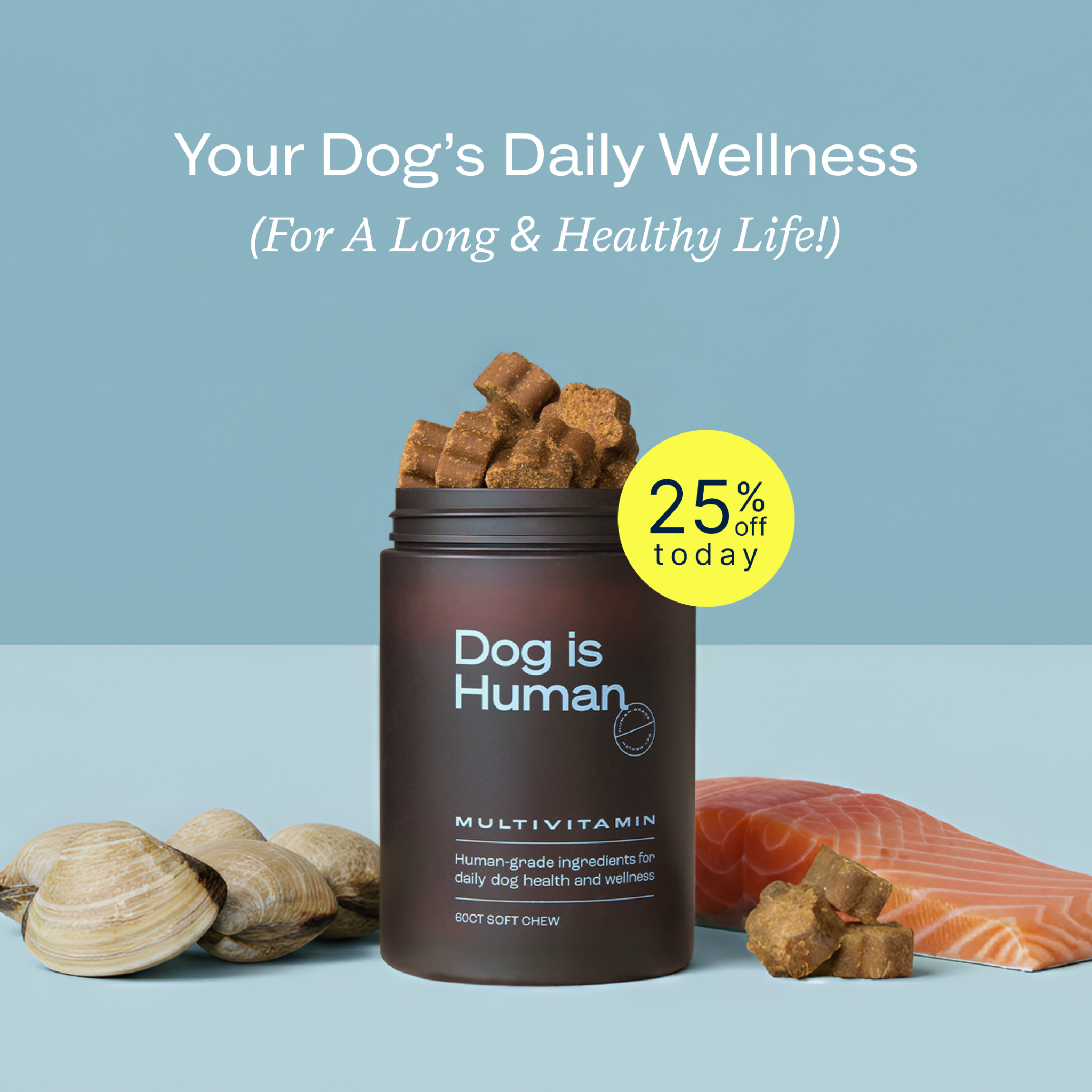 Dog is Human Facebook ad
