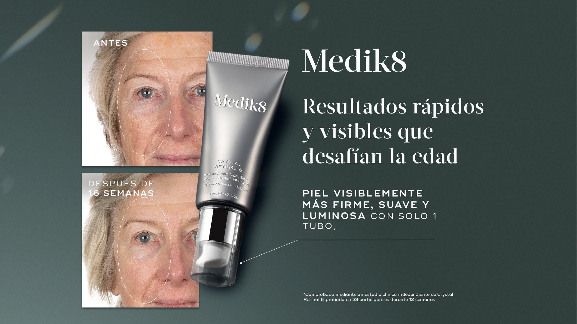 Medik8 España Facebook ad